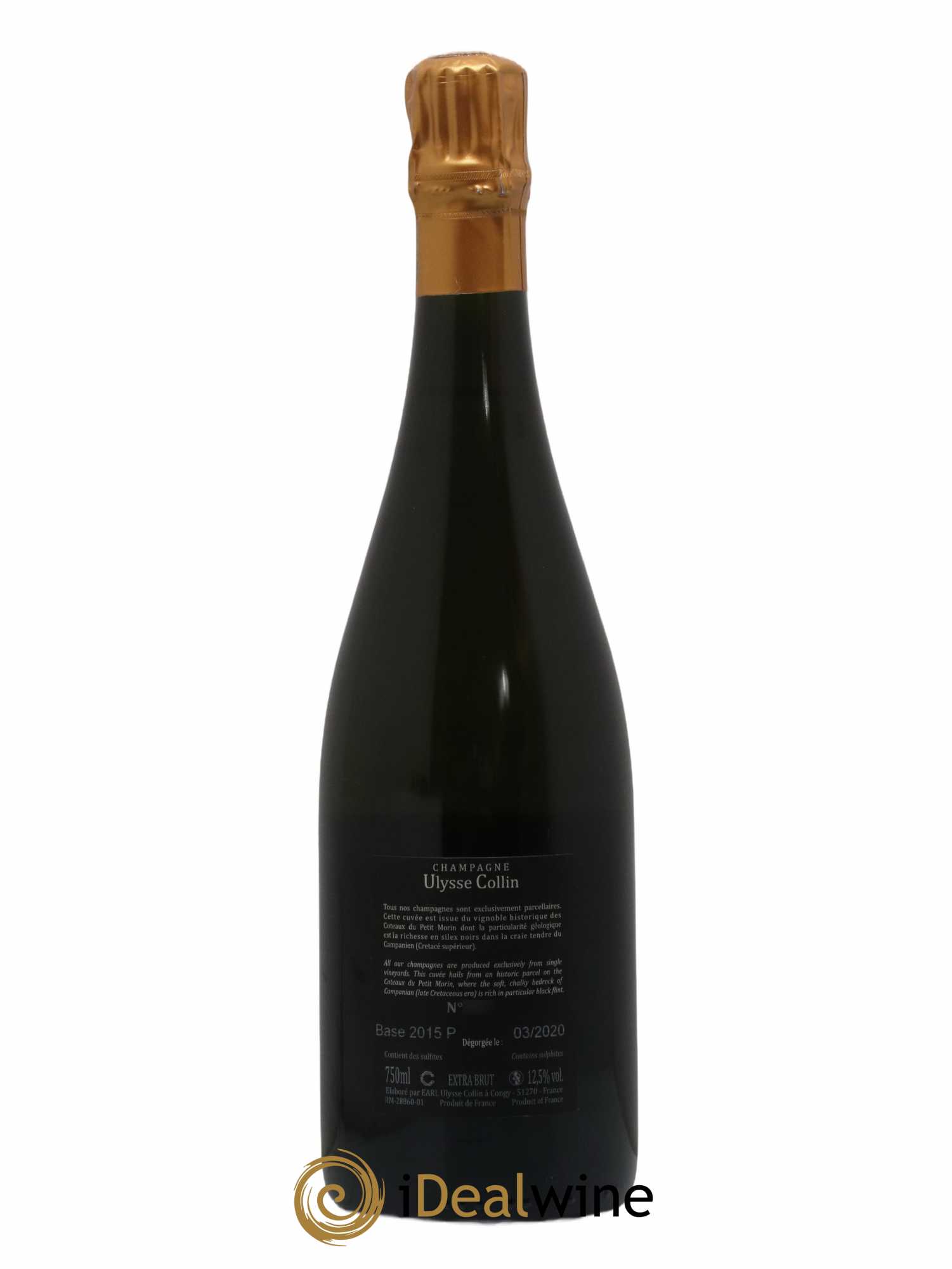 Les Pierrières Blancs de Blancs Extra-Brut Ulysse Collin - Lot de 1 bouteille - 1