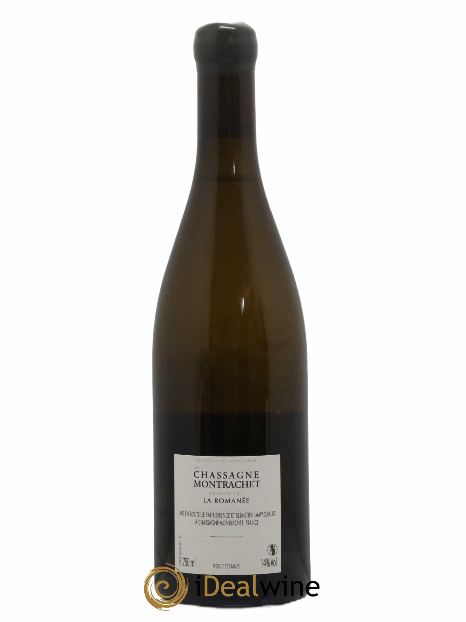 Chassagne-Montrachet 1er Cru La Romanée Lamy-Caillat (Domaine) 2019 - Lot de 1 bouteille - 1