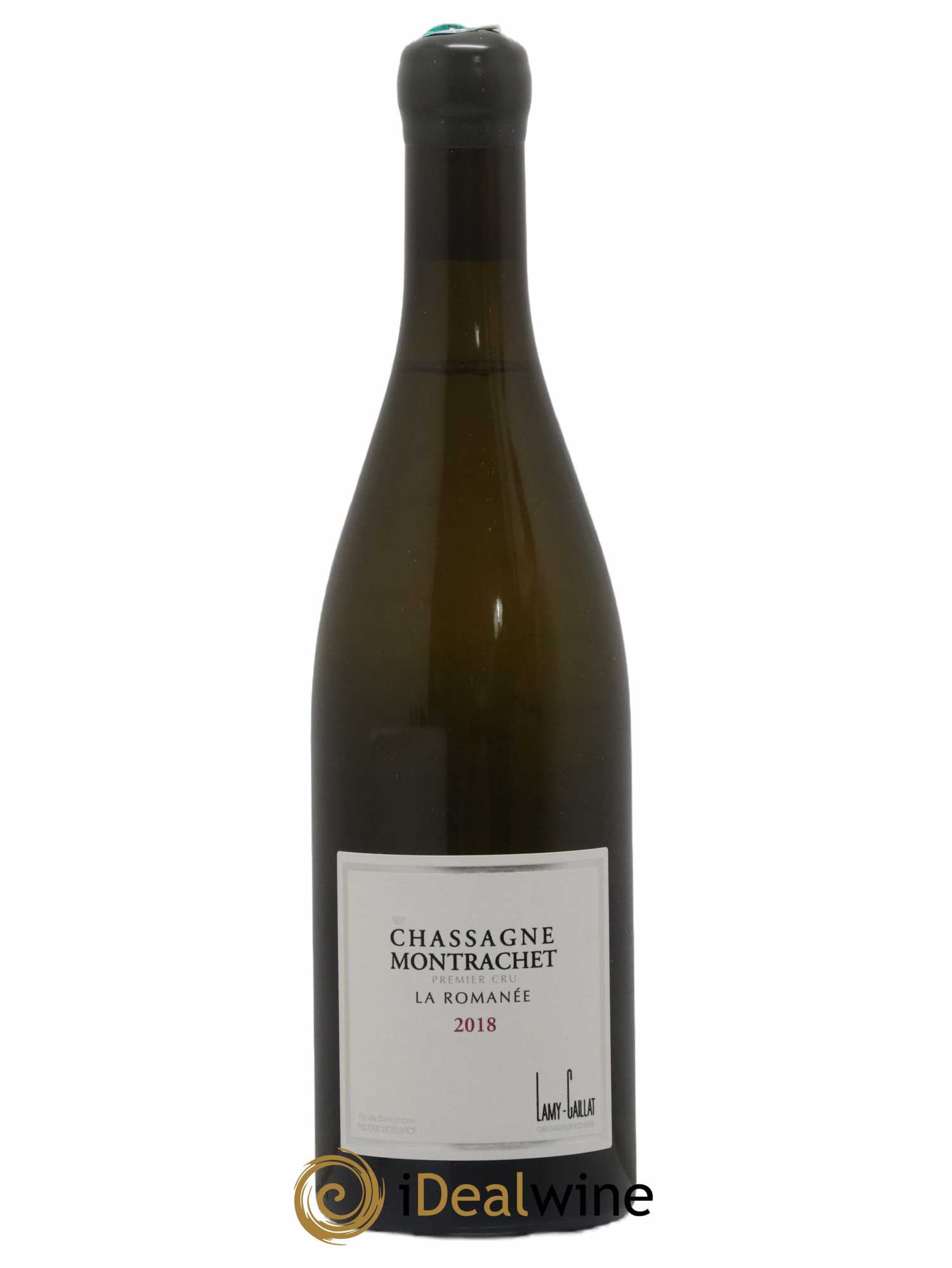 Chassagne-Montrachet 1er Cru La Romanée Lamy-Caillat (Domaine) 2018 - Lot de 1 bouteille - 0