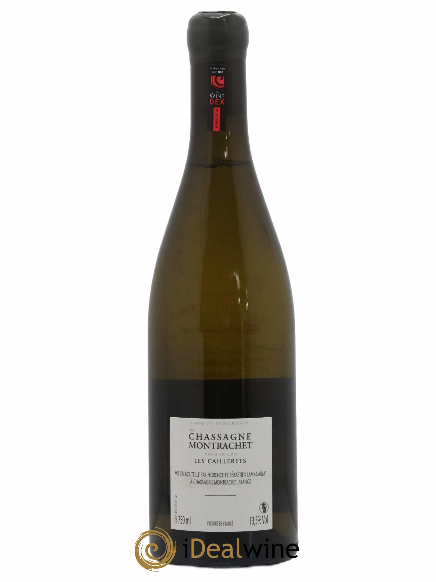 Chassagne-Montrachet 1er Cru Les Caillerets Lamy-Caillat (Domaine) 2018 - Lot de 1 bouteille - 1