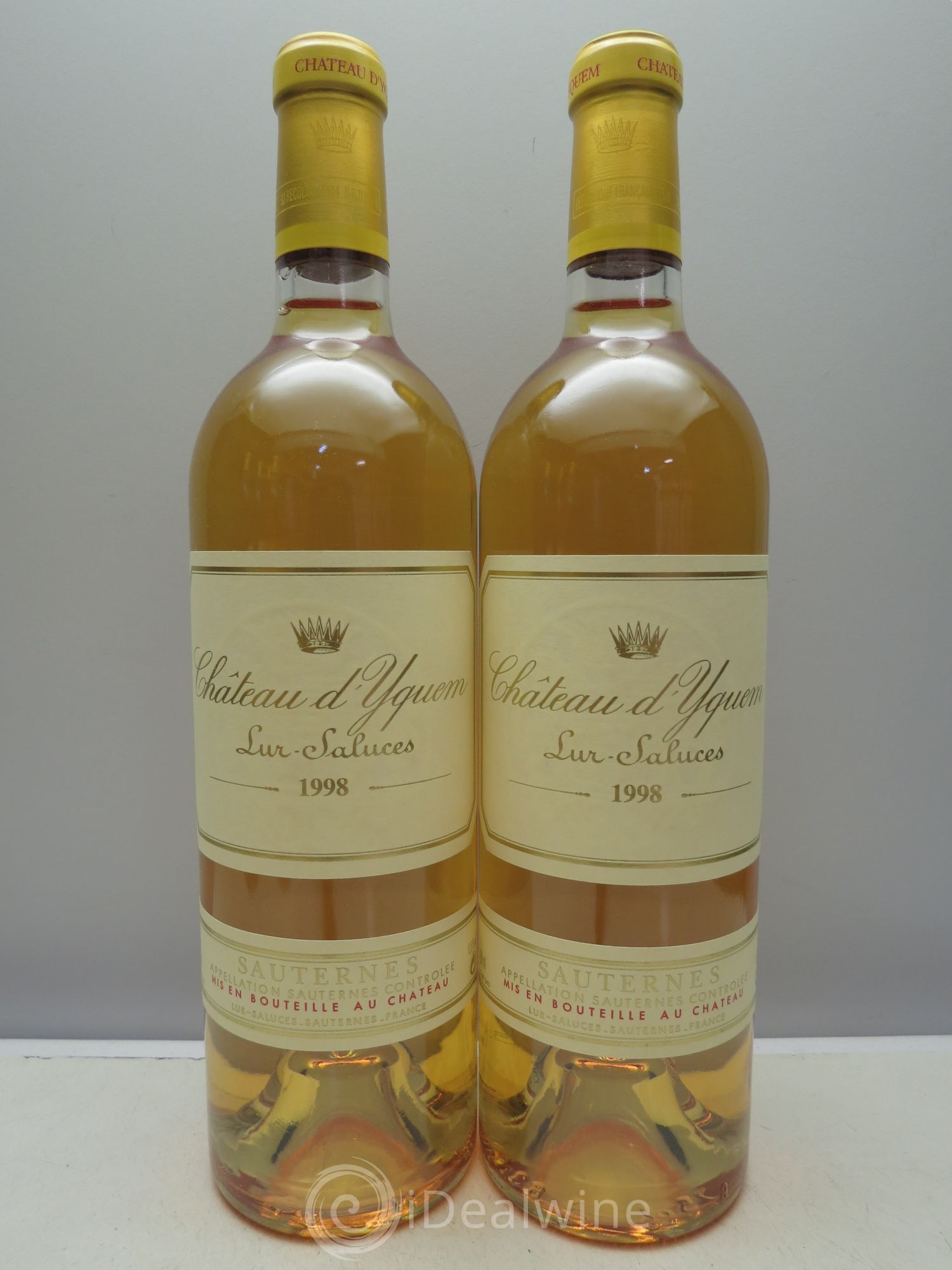 Château d' Yquem 1er Cru Classé Supérieur 1998 - Lotto di 6 bottiglie - 1