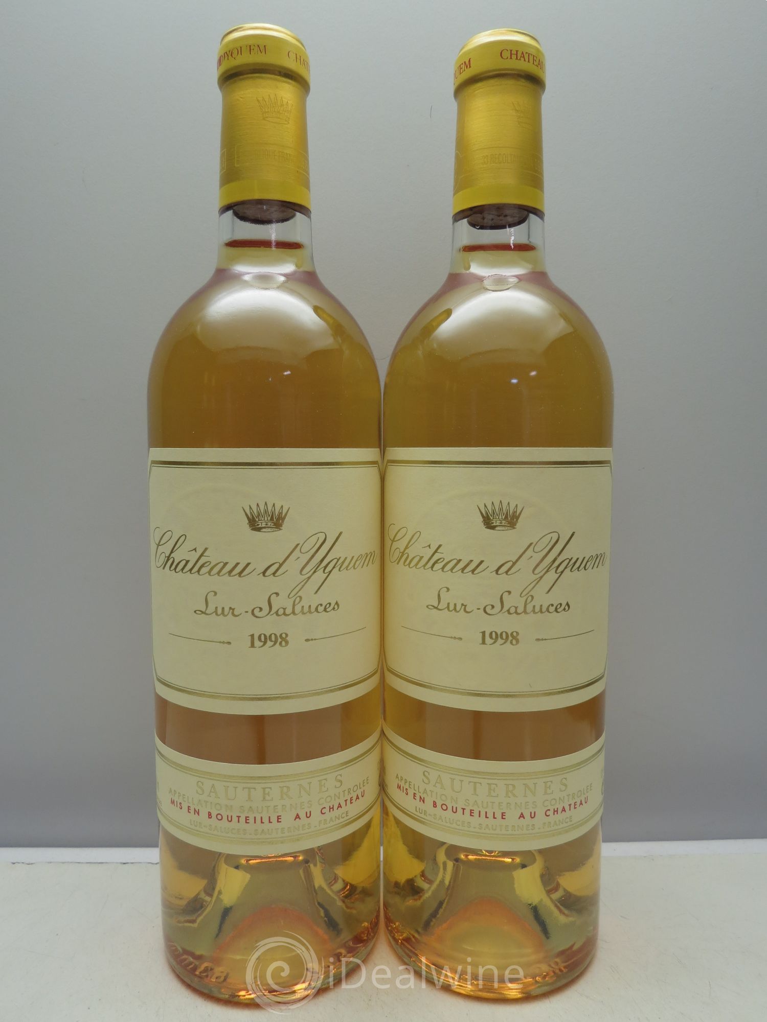 Château d' Yquem 1er Cru Classé Supérieur 1998 - Lotto di 6 bottiglie - 2