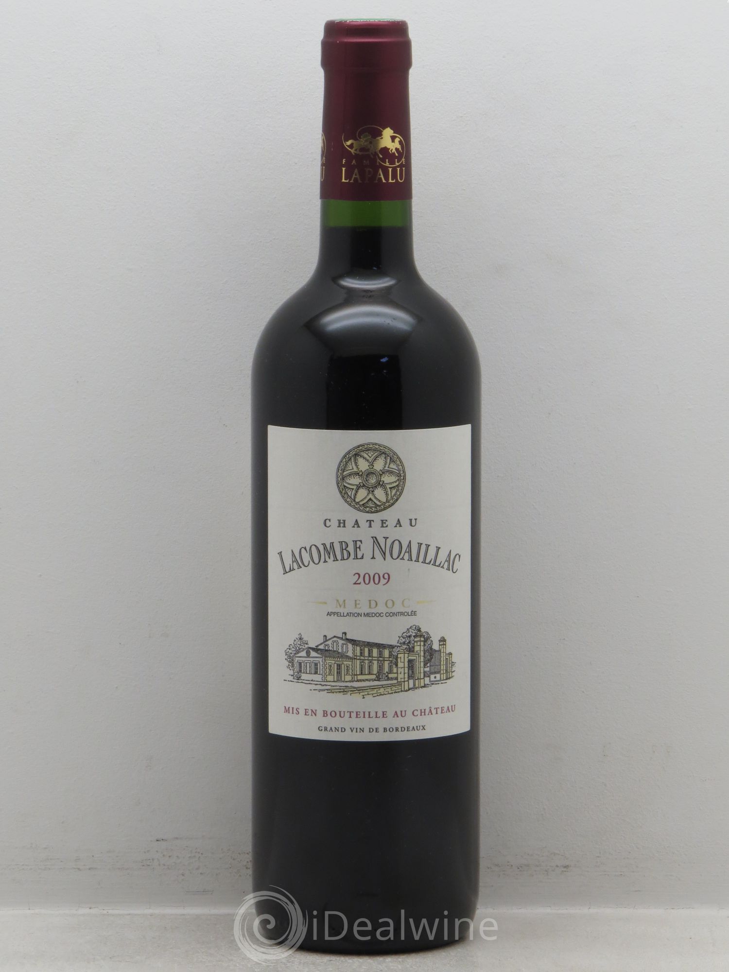Médoc Château Lacombe Noaillac (sans prix de réserve) 2009 - Posten von 1 Flasche - 0