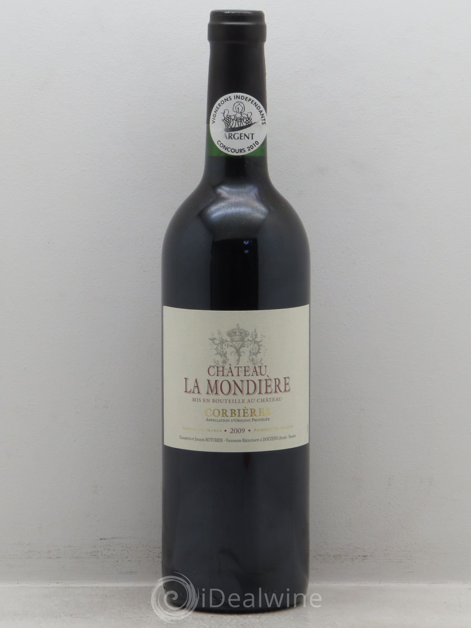 Corbières Château Mondière (sans prix de réserve) 2009 - Posten von 1 Flasche - 0