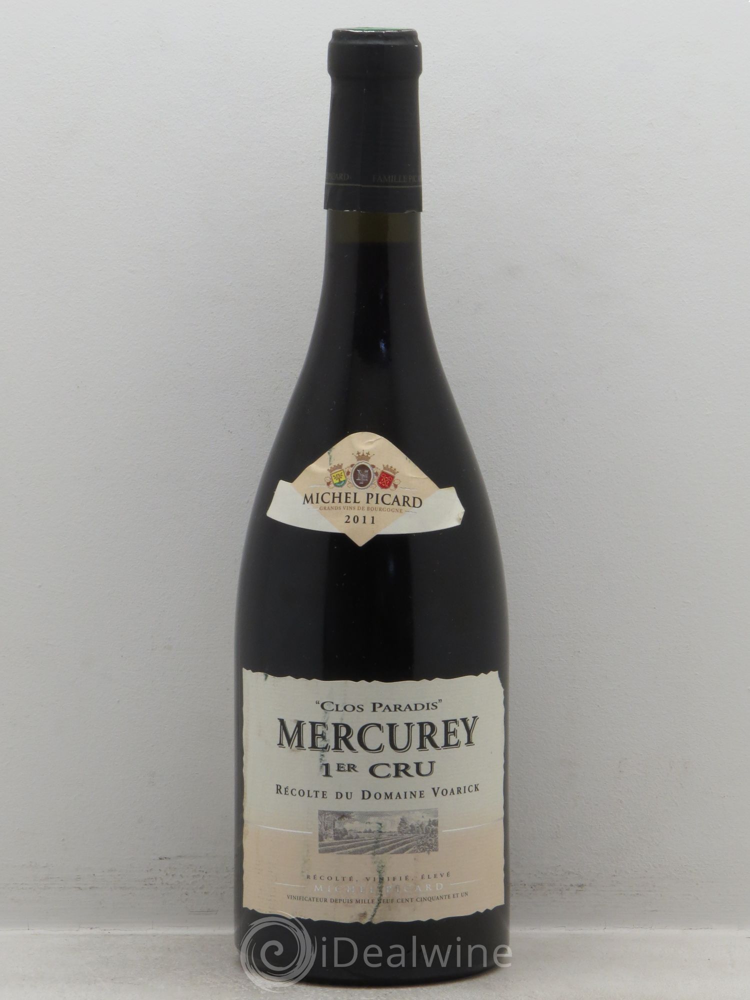 Mercurey 1er Cru Clos Paradis Michel Picard (sans prix de réserve) 2011 - Posten von 1 Flasche - 0