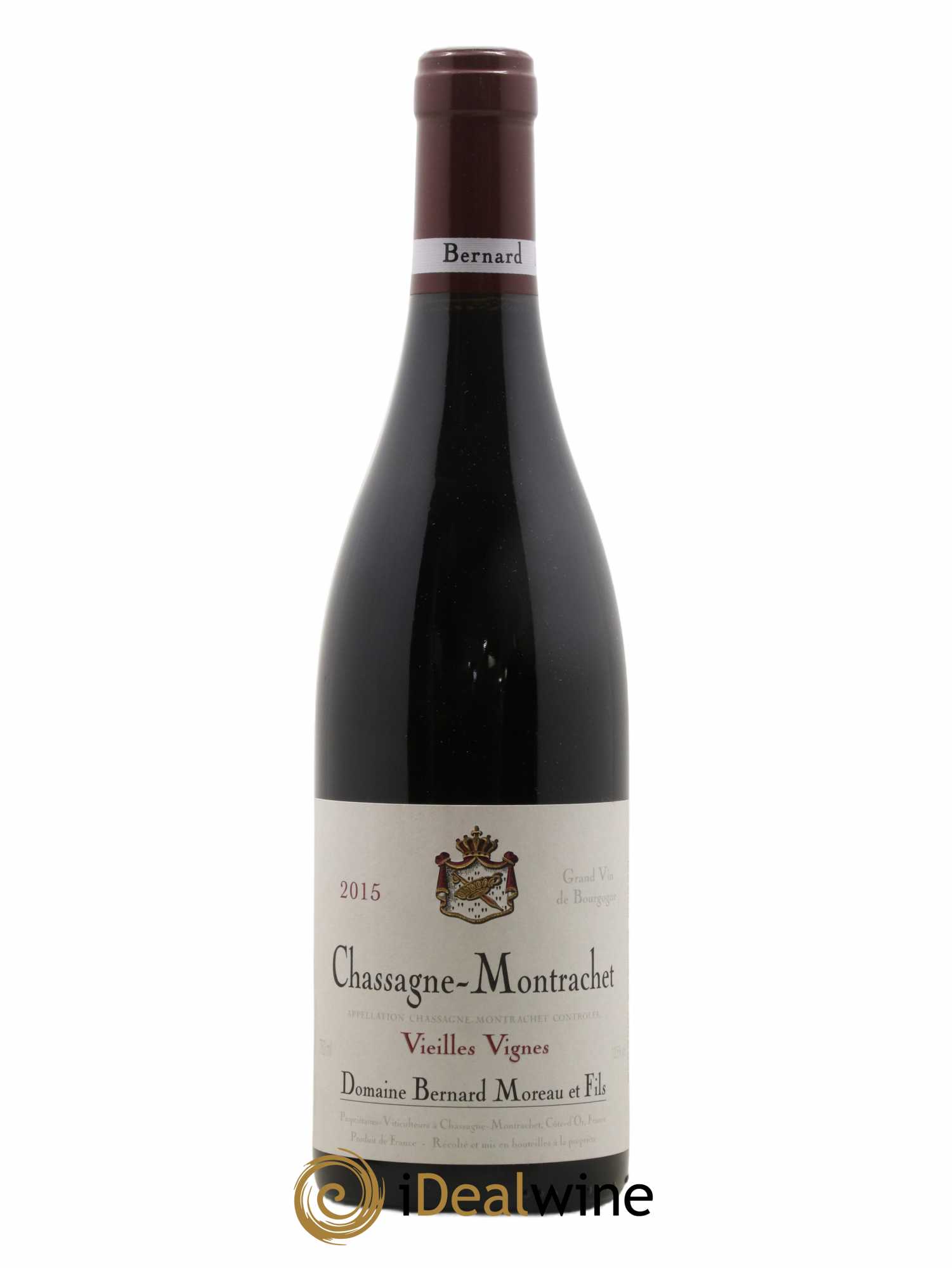 Chassagne-Montrachet Vielles Vignes Domaine Bernard Moreau Et Fils 2015 - Posten von 1 Flasche - 0