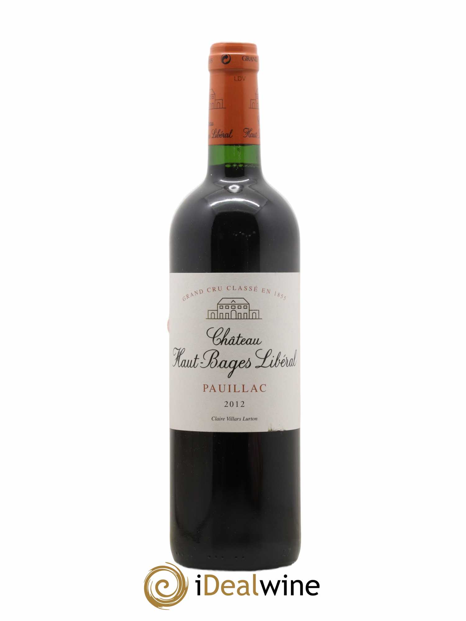 Château Haut Bages Libéral 5ème Grand Cru Classé 2012 - Lot de 1 bouteille - 0