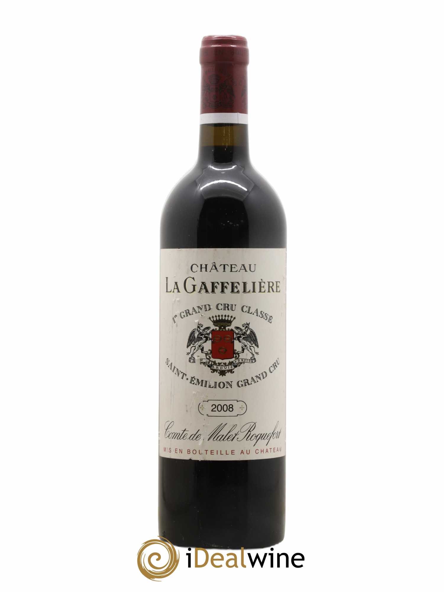 Château la Gaffelière 1er Grand Cru Classé B 2008 - Lot de 1 bouteille - 0