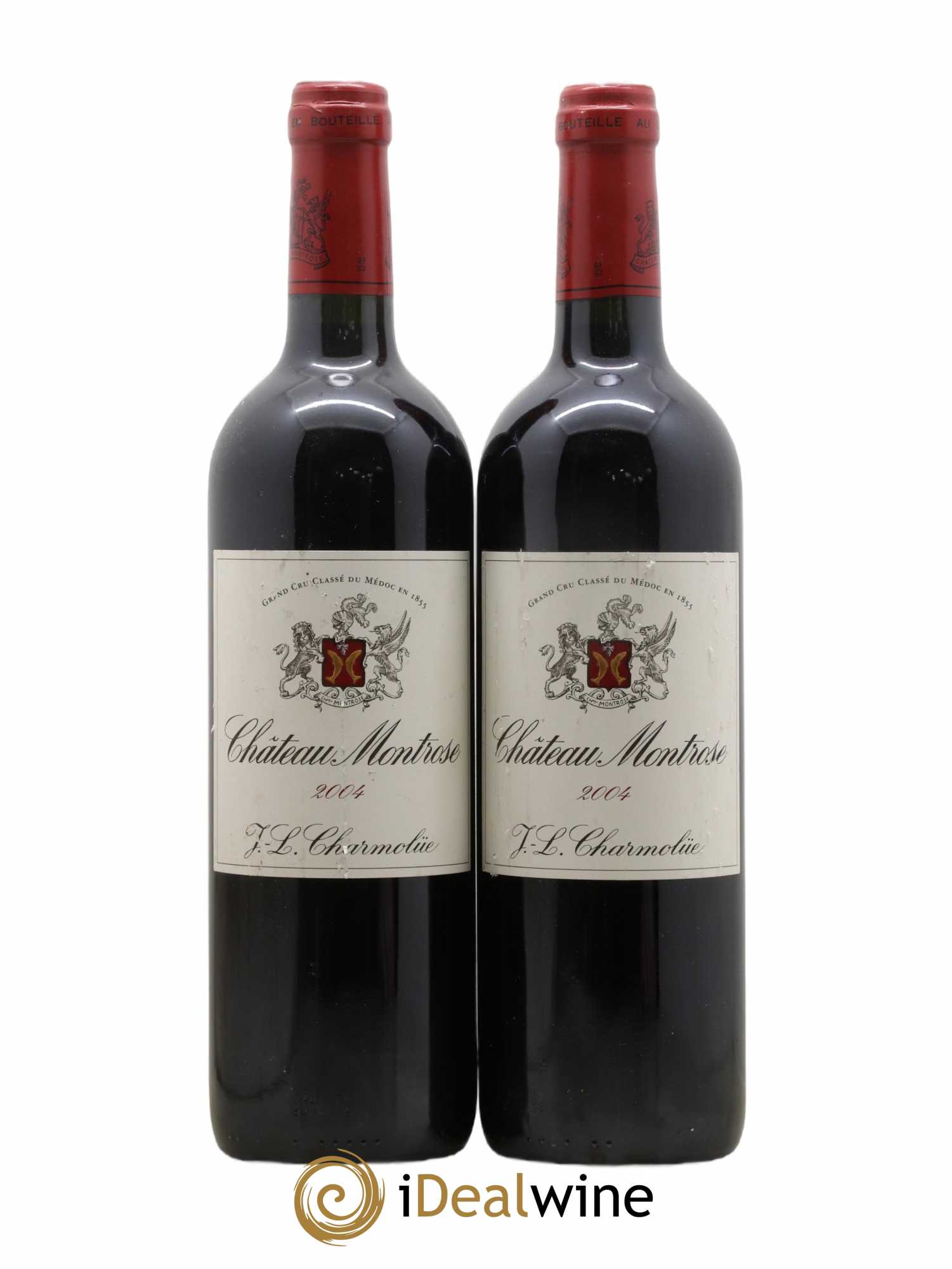 Château Montrose 2ème Grand Cru Classé 2004 - Lot de 2 bouteilles - 0