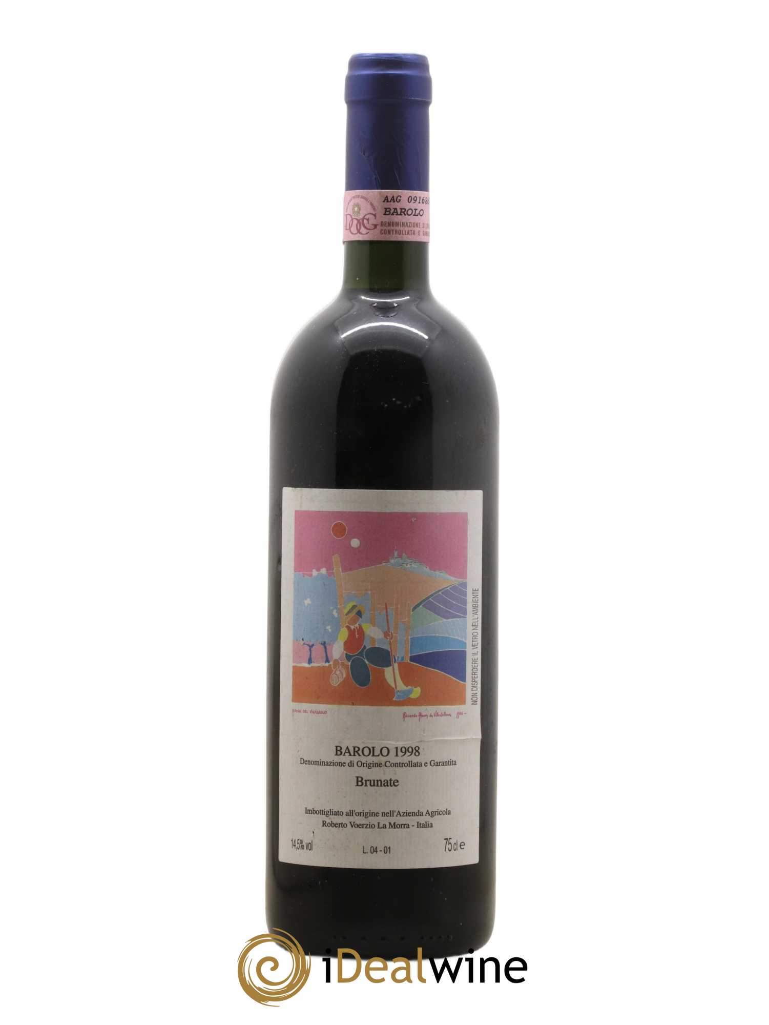 Barolo DOCG Brunate Roberto Voerzio 1998 - Lot de 1 bouteille - 0