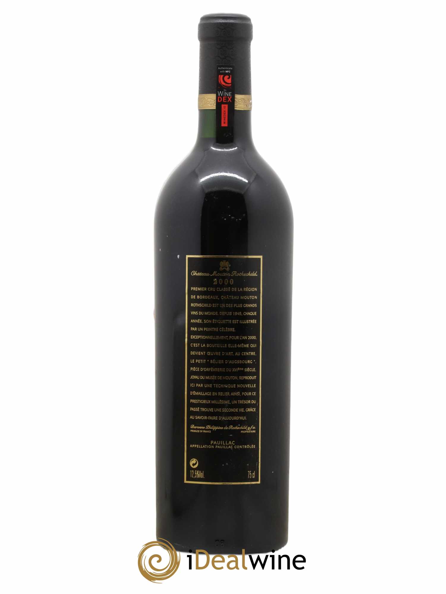 Château Mouton Rothschild 1er Grand Cru Classé 2000 - Lot of 1 bottle - 1