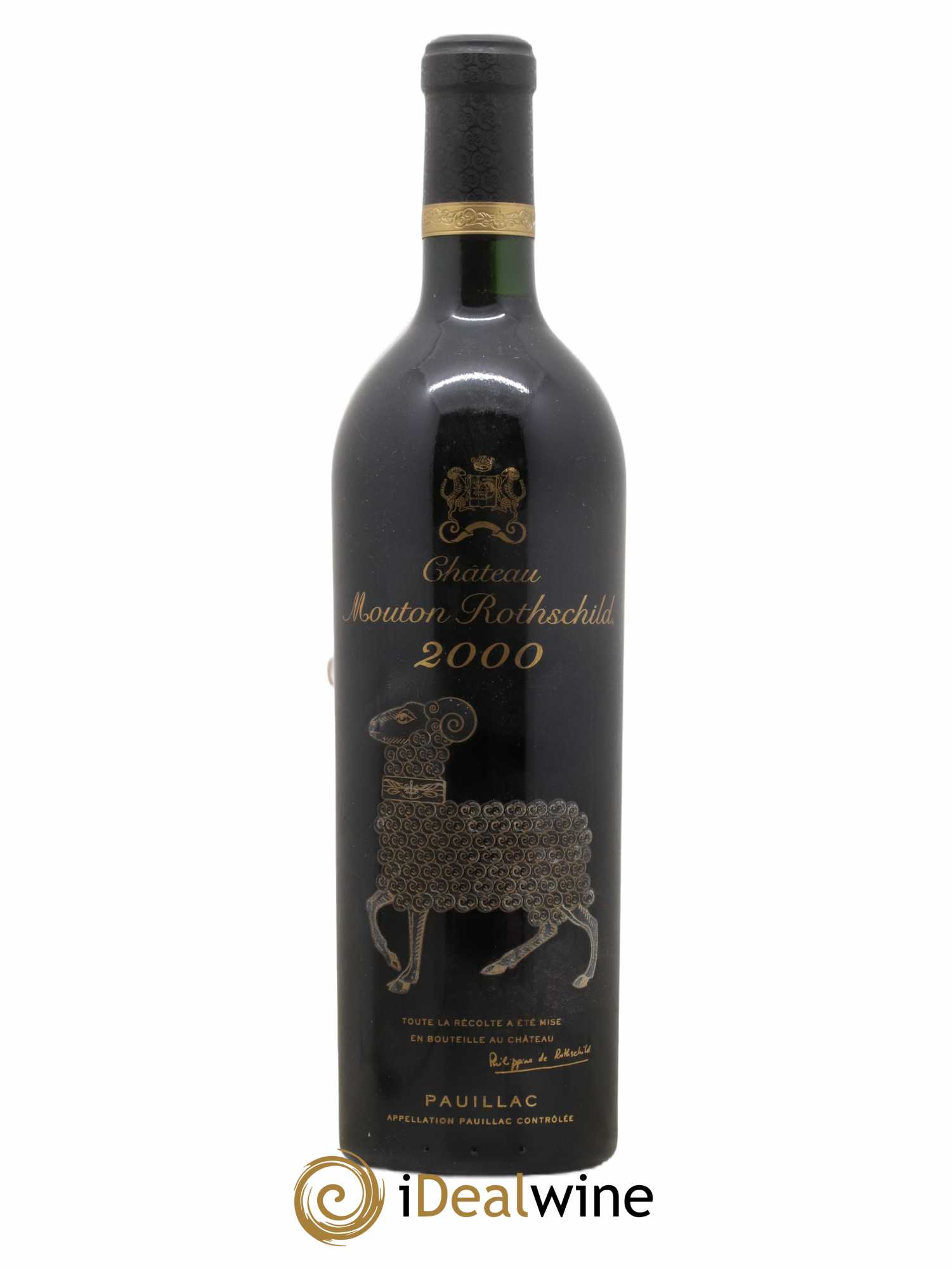Château Mouton Rothschild 1er Grand Cru Classé 2000 - Lot of 1 bottle - 0