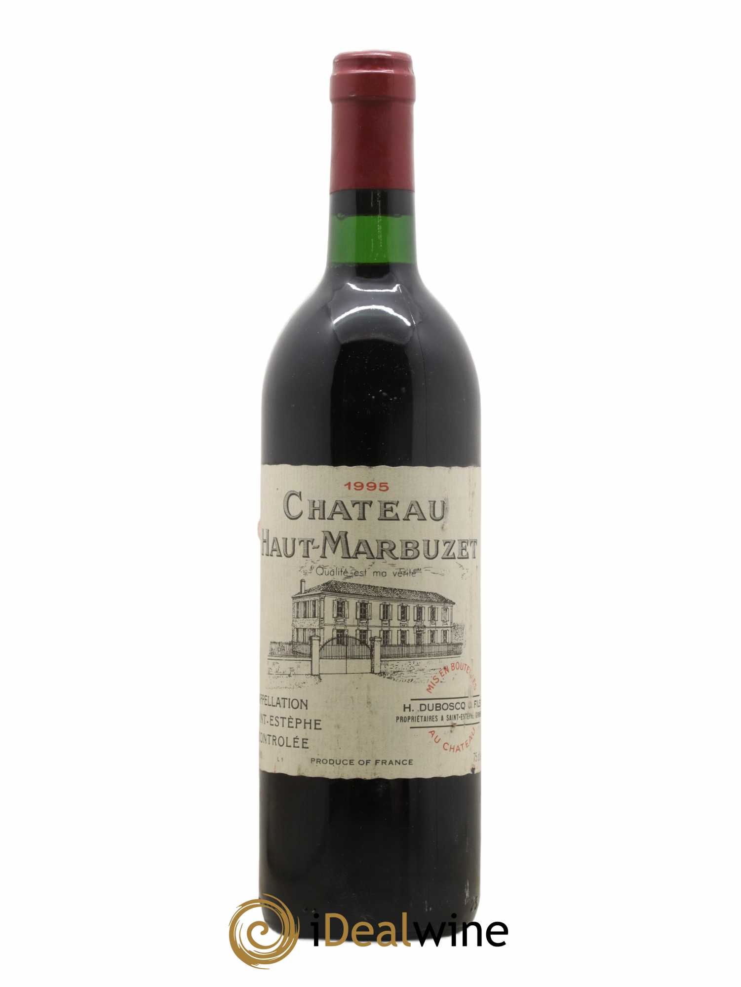 Château Haut Marbuzet 1995 - Lot de 1 bouteille - 0