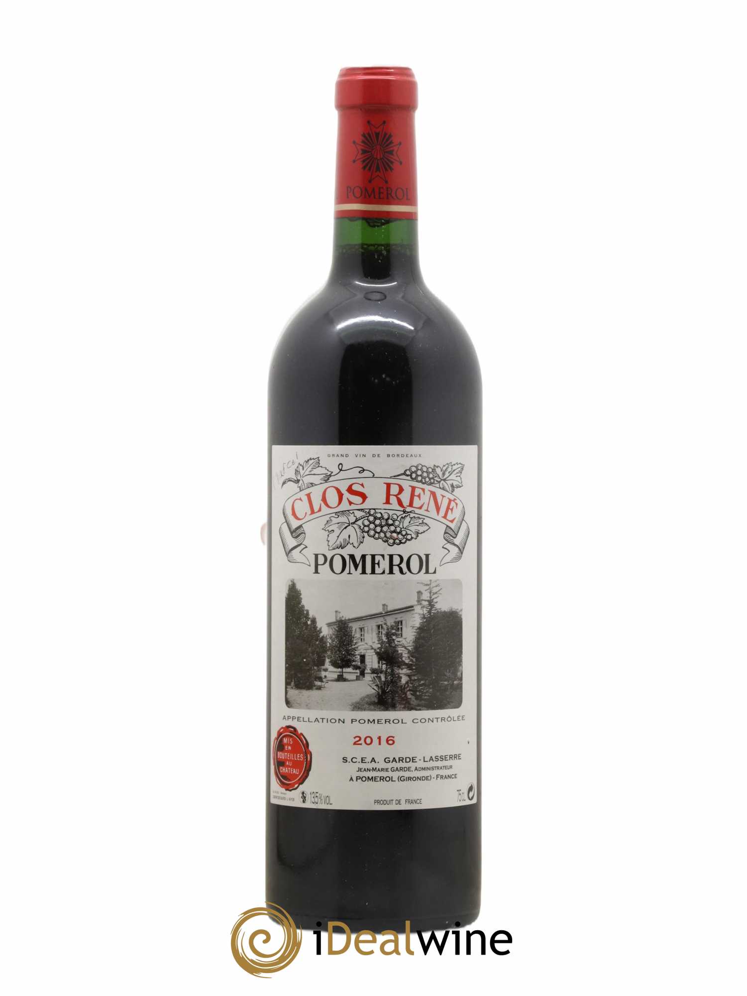 Clos René 2016 - Lot of 1 bottle - 0