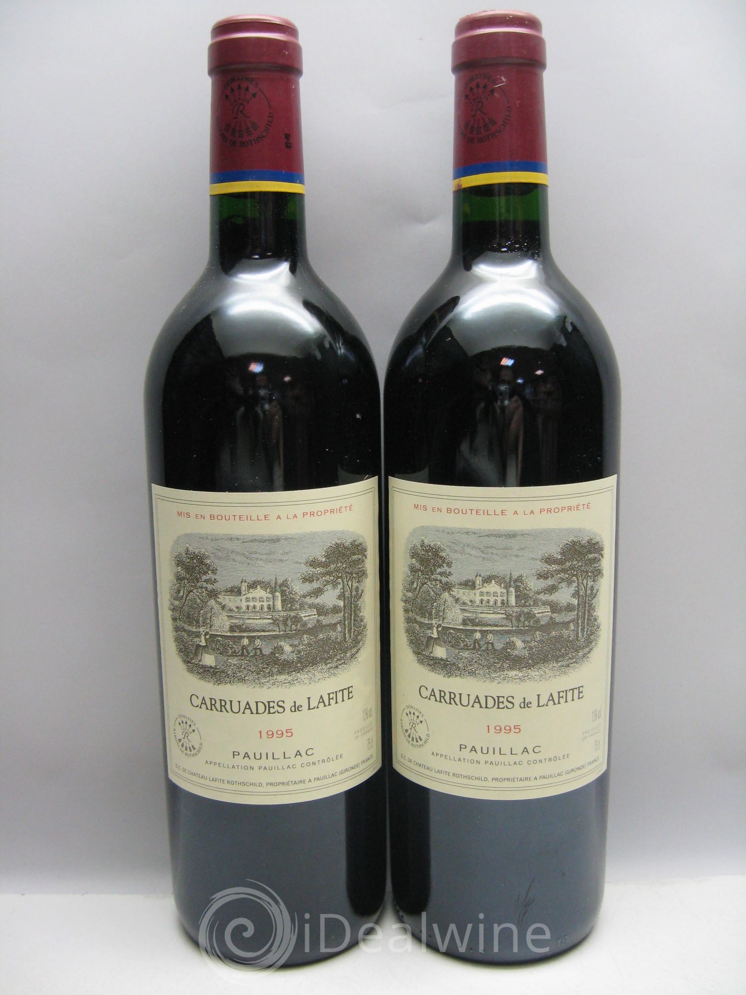 Carruades de Lafite Rothschild Second Vin 1995 - Lot de 12 bouteilles - 1