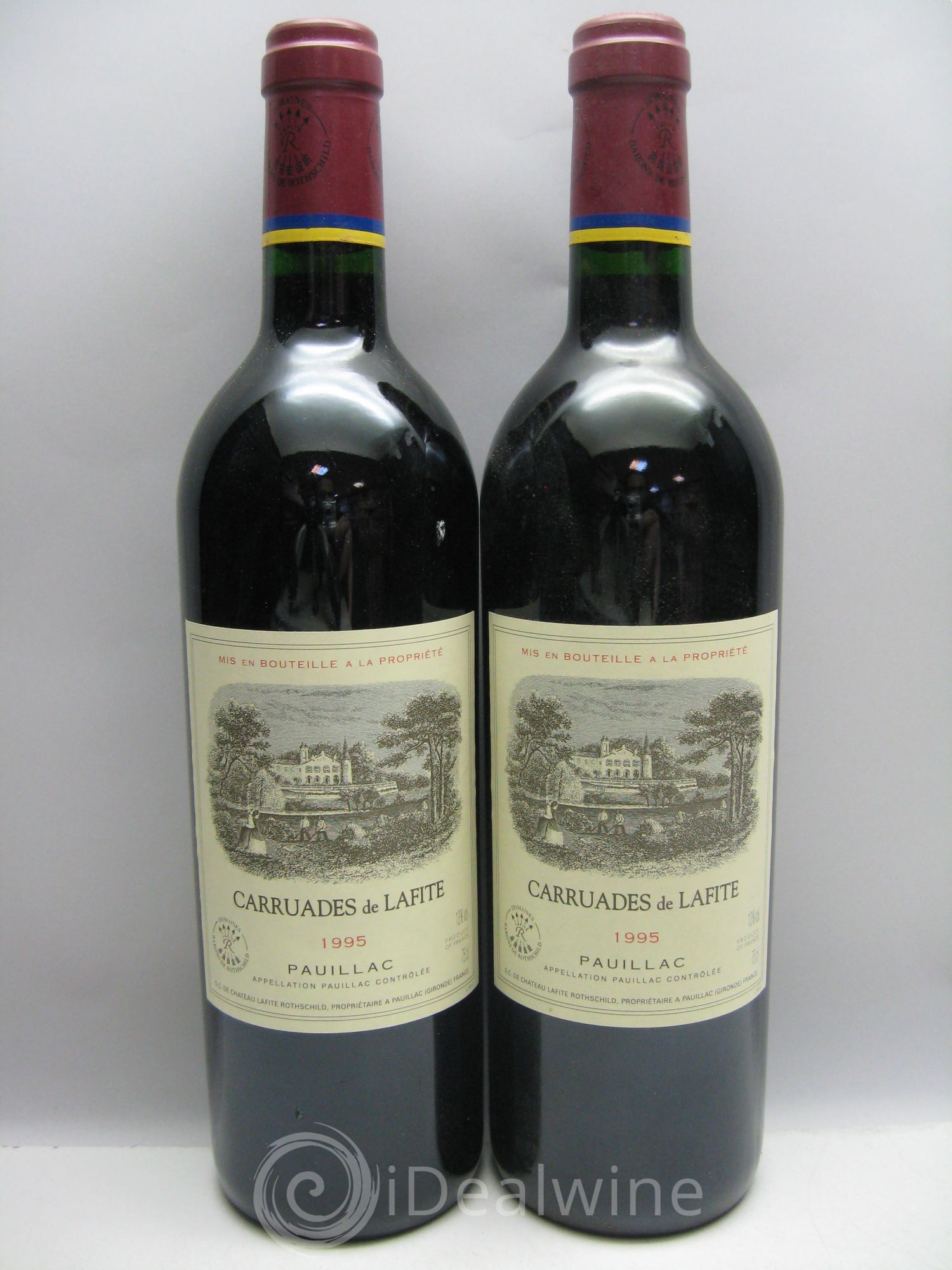 Carruades de Lafite Rothschild Second Vin 1995 - Lot de 12 bouteilles - 2