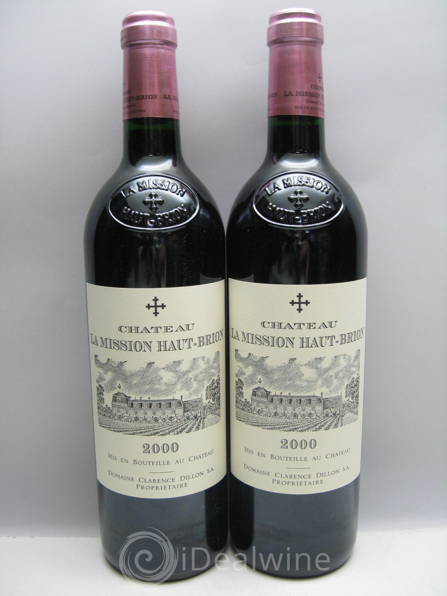 Château la Mission Haut-Brion Cru Classé de Graves (CB sans couvercle) 2000 - Lot de 6 bouteilles - 2
