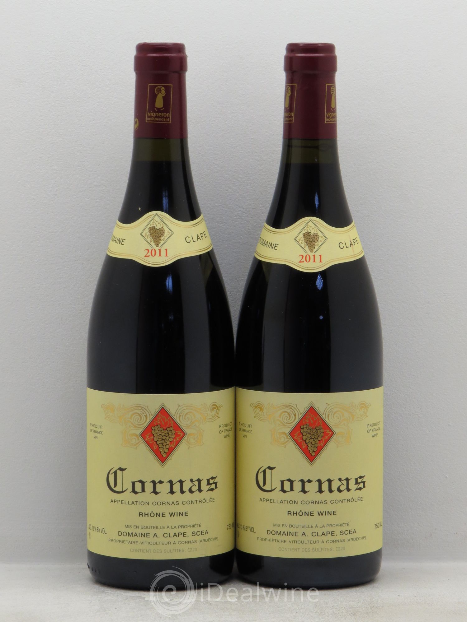 Cornas Auguste Clape 2011 - Lot de 2 bouteilles - 0