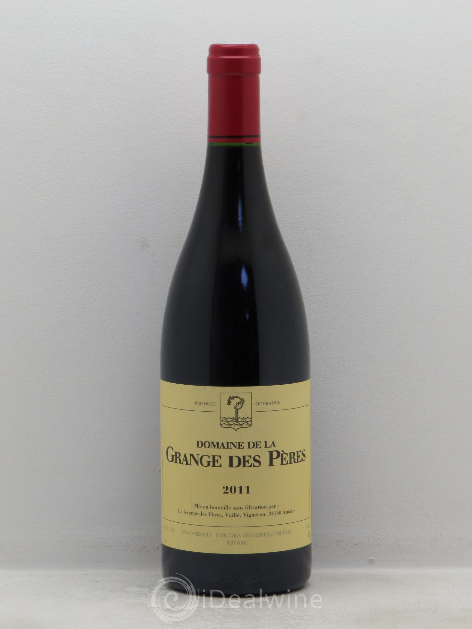 Pays d'Hérault Grange des Pères Laurent Vaillé 2011 - Lot de 1 bouteille - 0