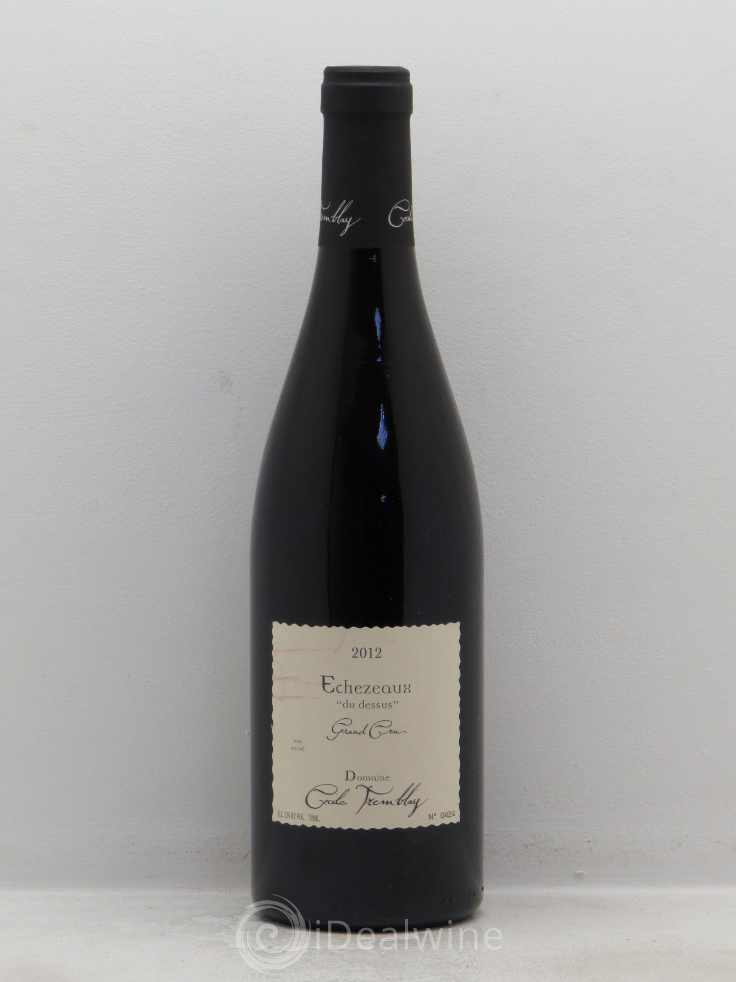 Echezeaux Grand Cru "du Dessus" Cécile Tremblay 2012 - Posten von 1 Flasche - 0