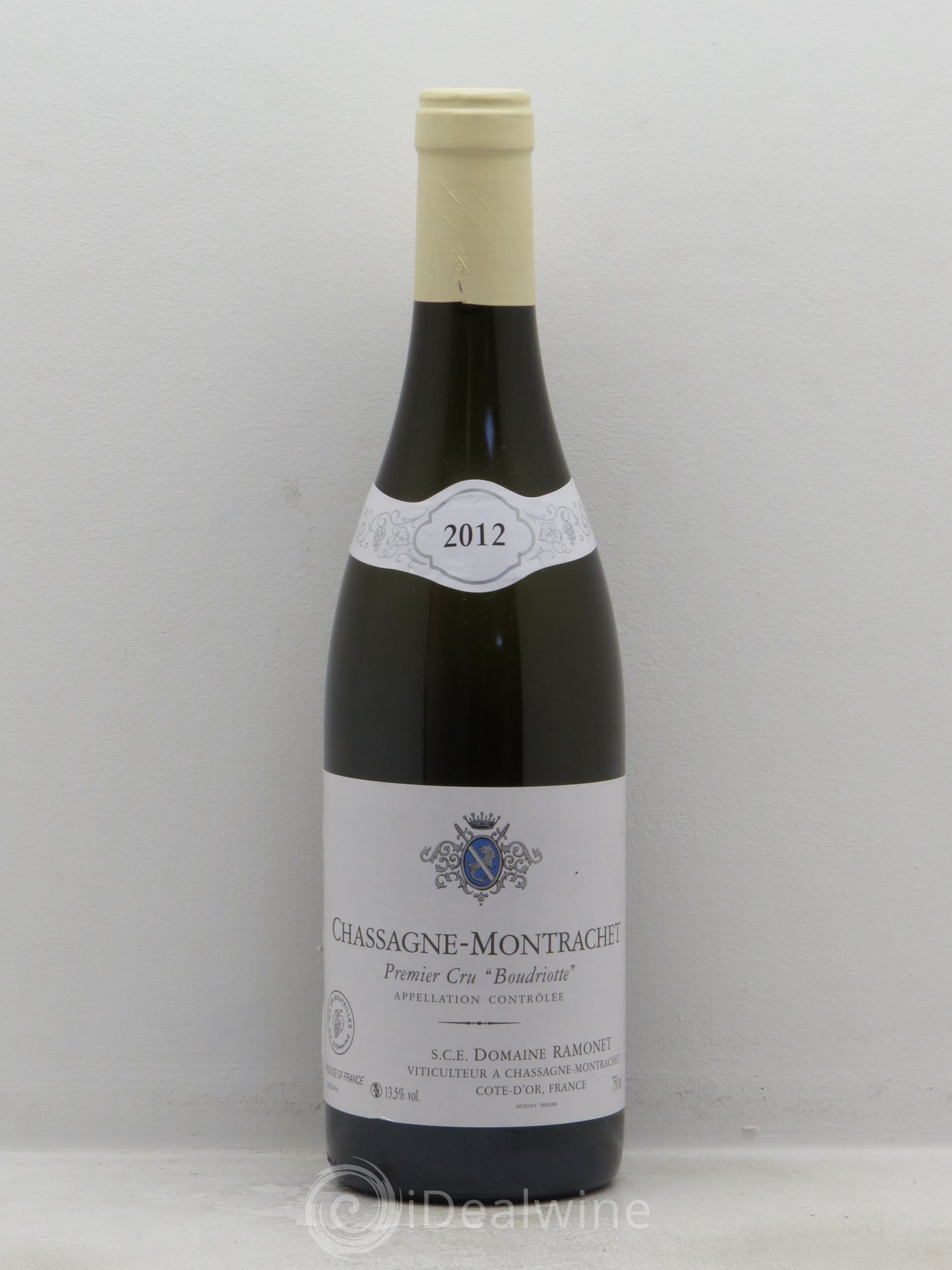 Chassagne-Montrachet 1er Cru Boudriotte Ramonet (Domaine) 2012 - Lot de 1 bouteille - 0
