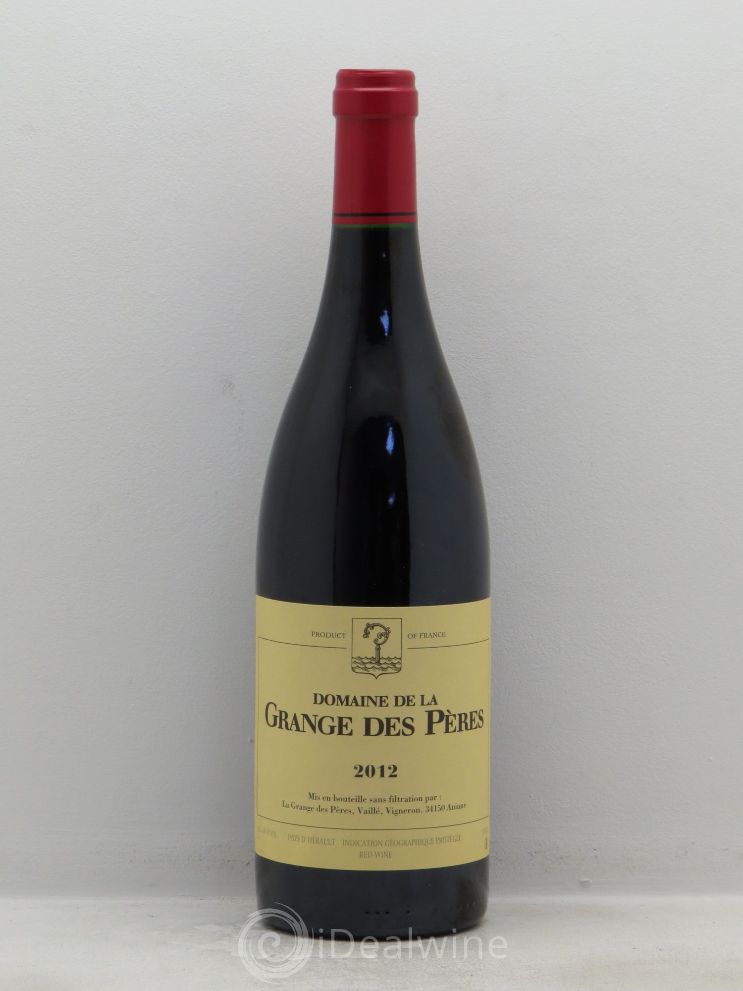 Pays d'Hérault Grange des Pères Laurent Vaillé 2012 - Lot de 1 bouteille - 0