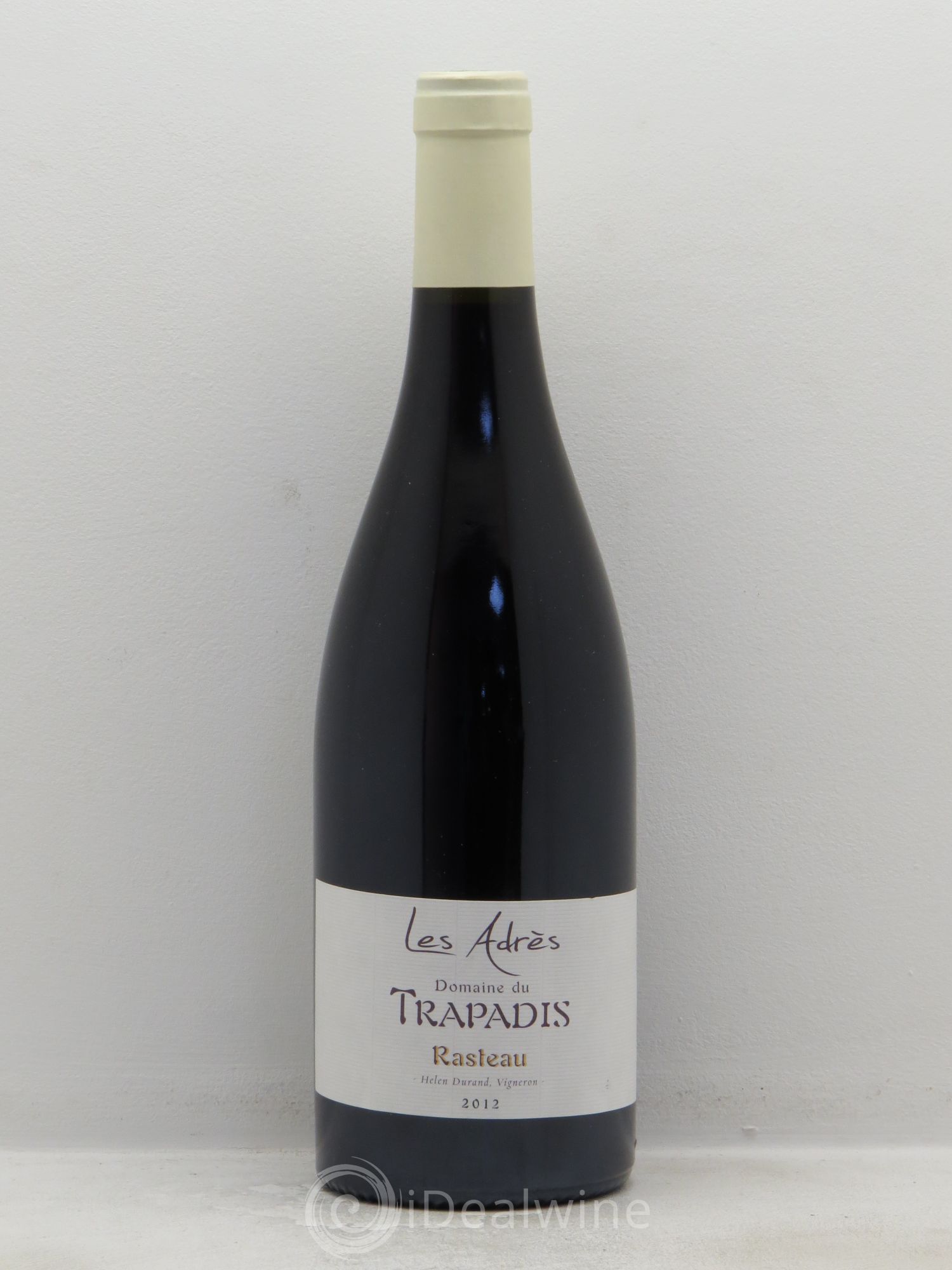 Rasteau Domaine du Trapadis les Adres (sans prix de réserve) 2012 - Lotto di 1 bottiglia - 0
