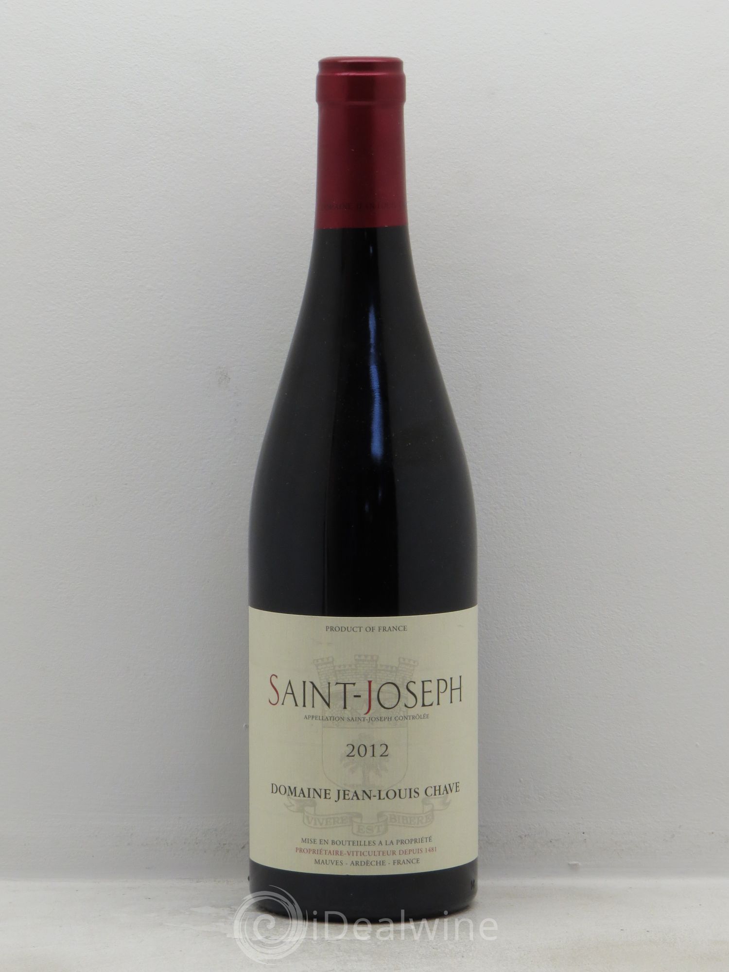 Saint-Joseph Jean-Louis Chave 2012 - Lot de 1 bouteille - 0