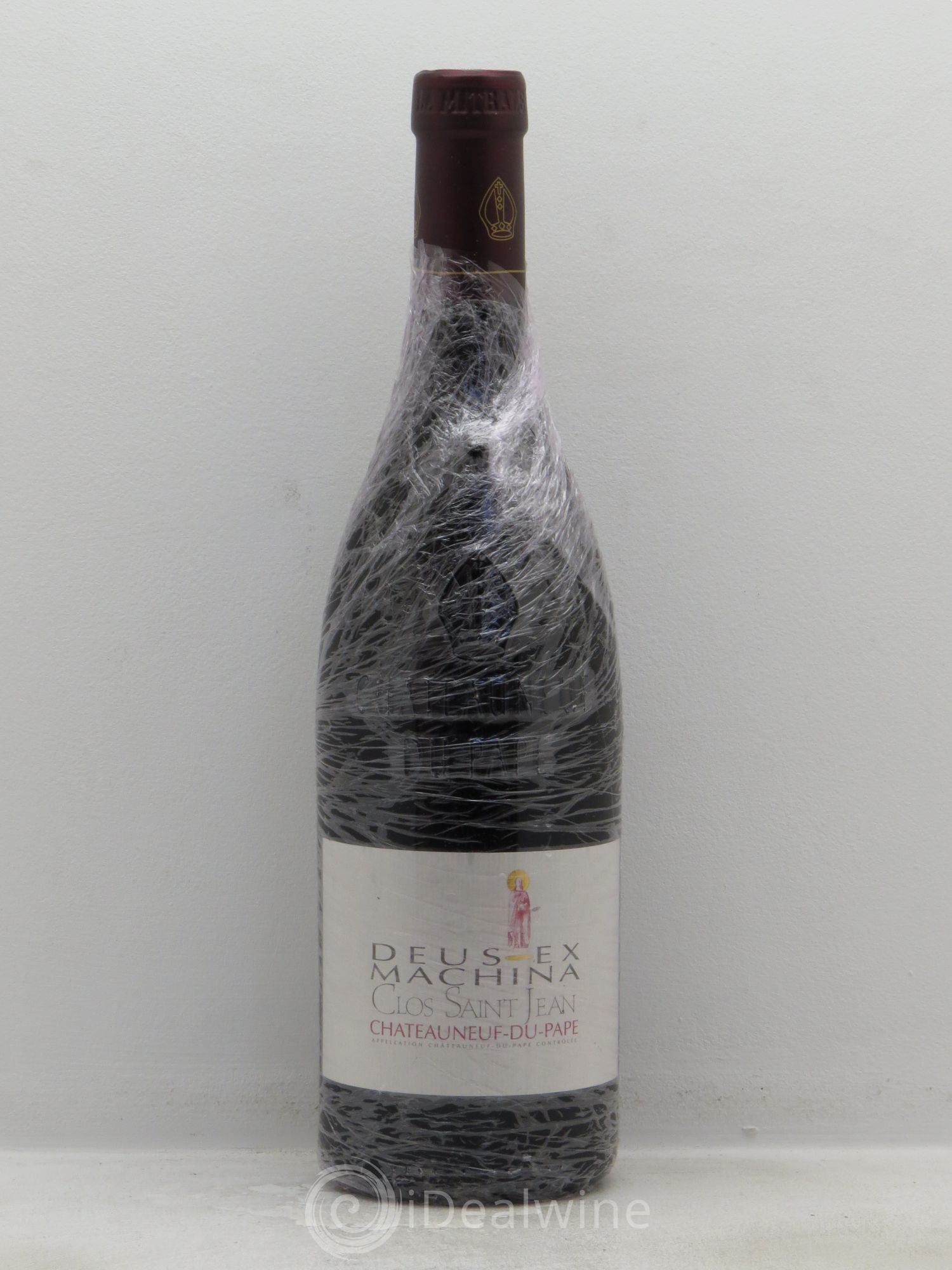 Châteauneuf-du-Pape Clos Saint-Jean Deus Ex Machina Pascal et Vincent Maurel 2010 - Lot de 1 bouteille - 0