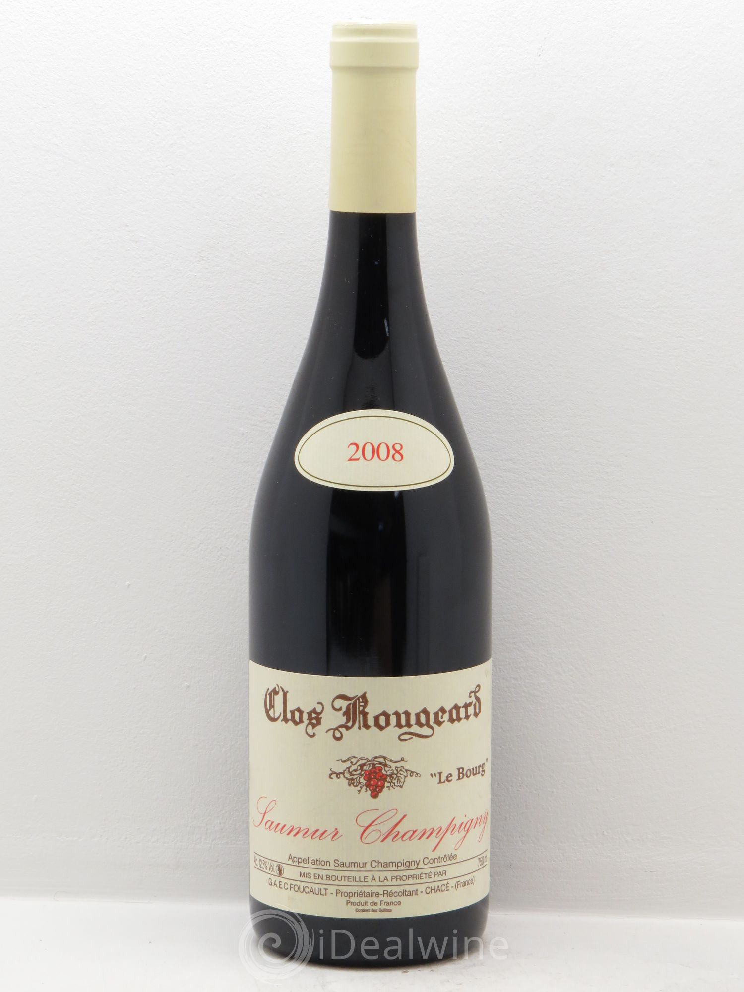 Saumur-Champigny Le Bourg Clos Rougeard 2008 - Lot de 1 bouteille - 0