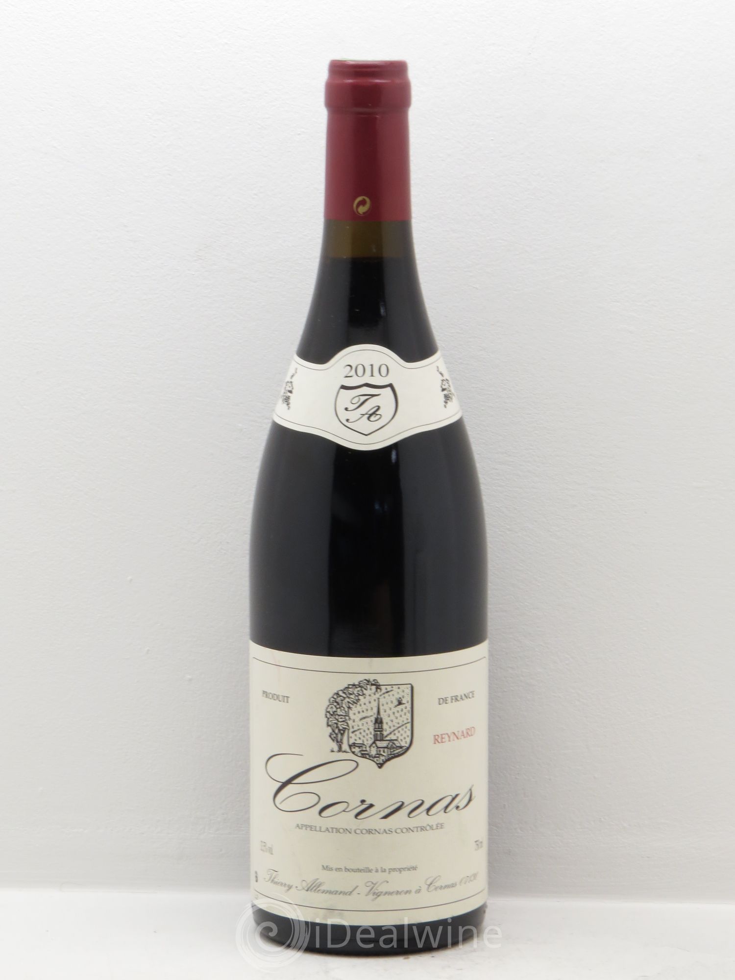 Cornas Reynard Thierry Allemand 2010 - Lot de 1 bouteille - 0
