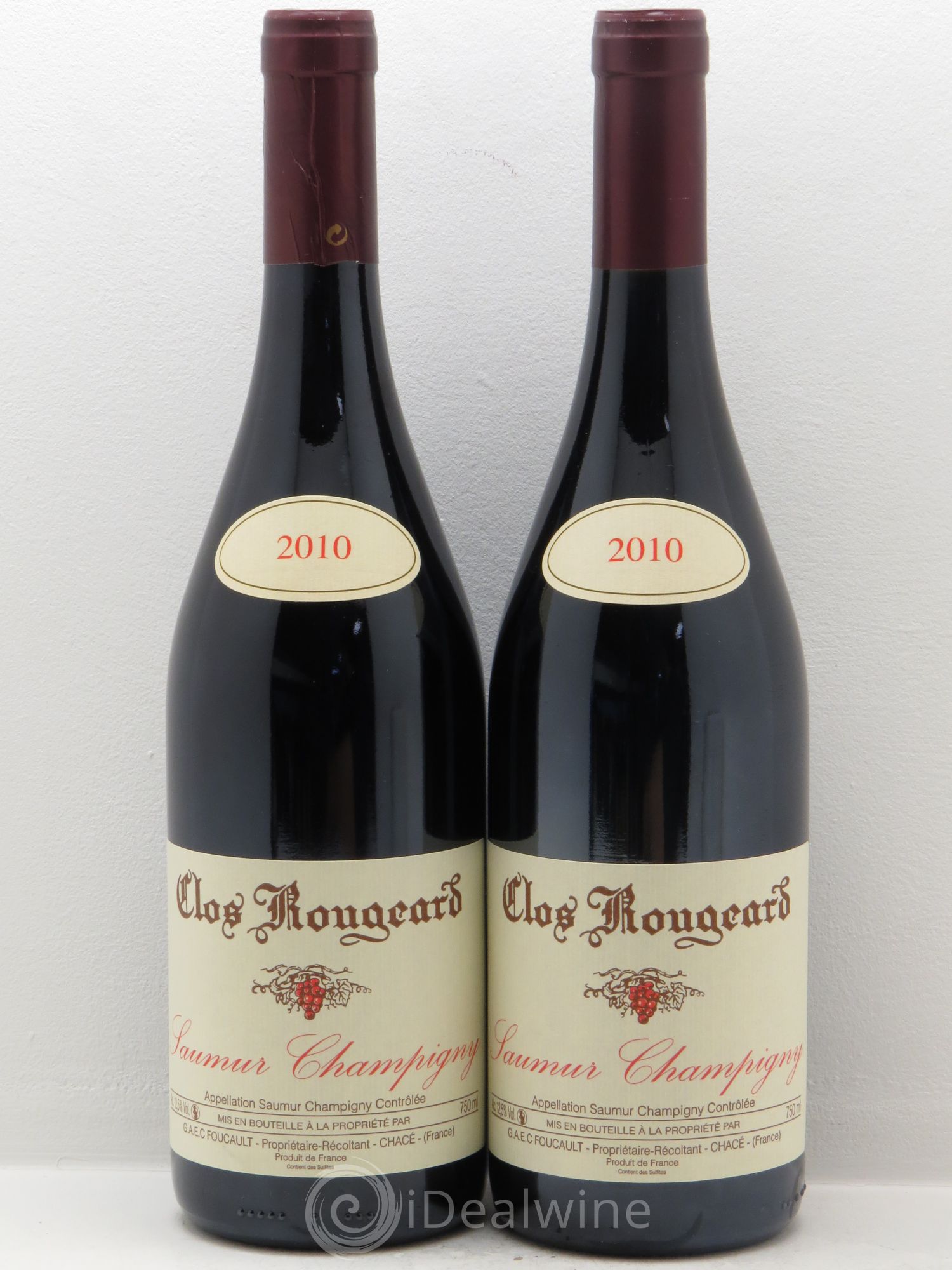 Saumur-Champigny Clos Rougeard 2010 - Lot de 2 bouteilles - 0