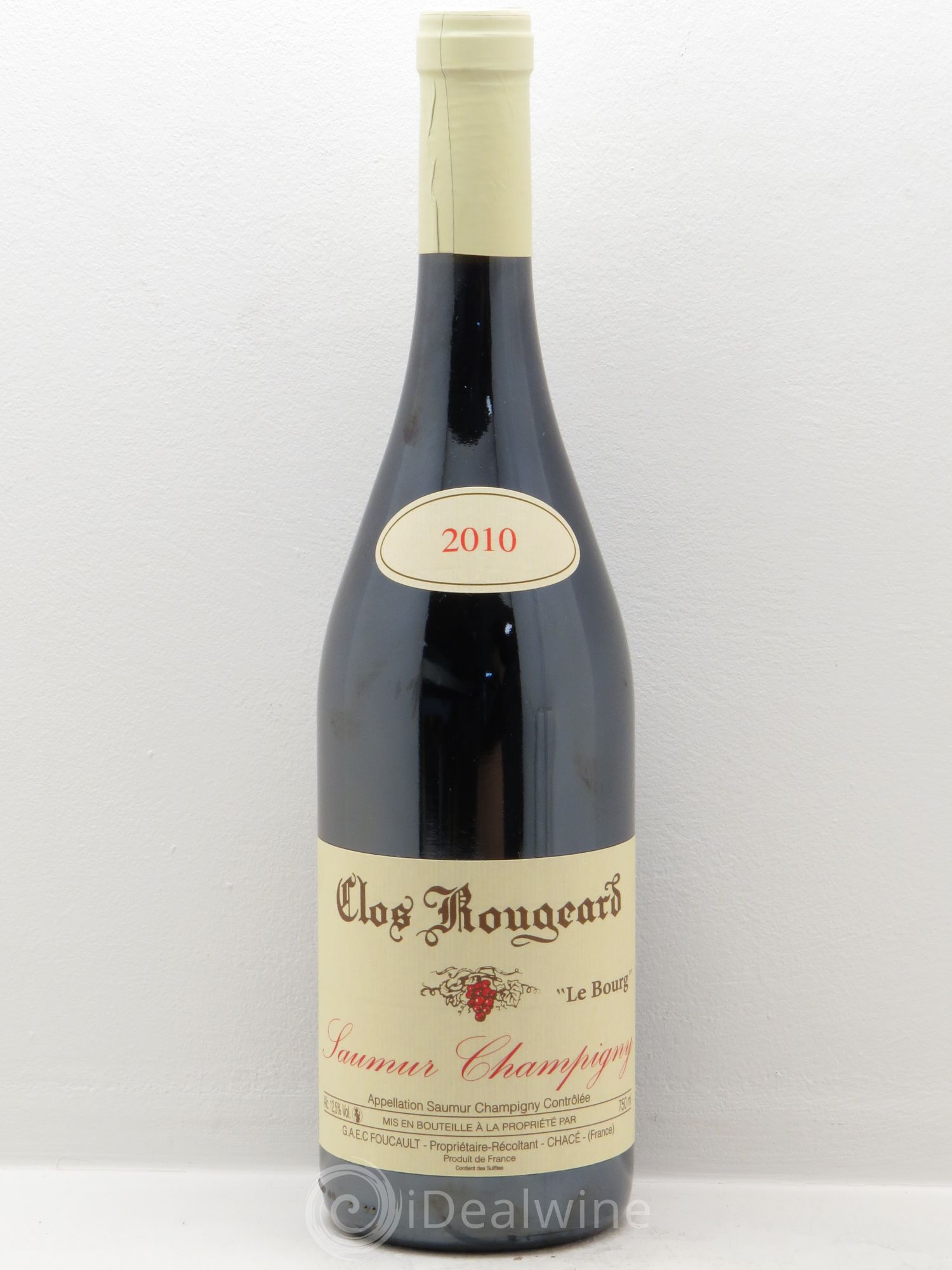Saumur-Champigny Le Bourg Clos Rougeard 2010 - Lot de 1 bouteille - 0