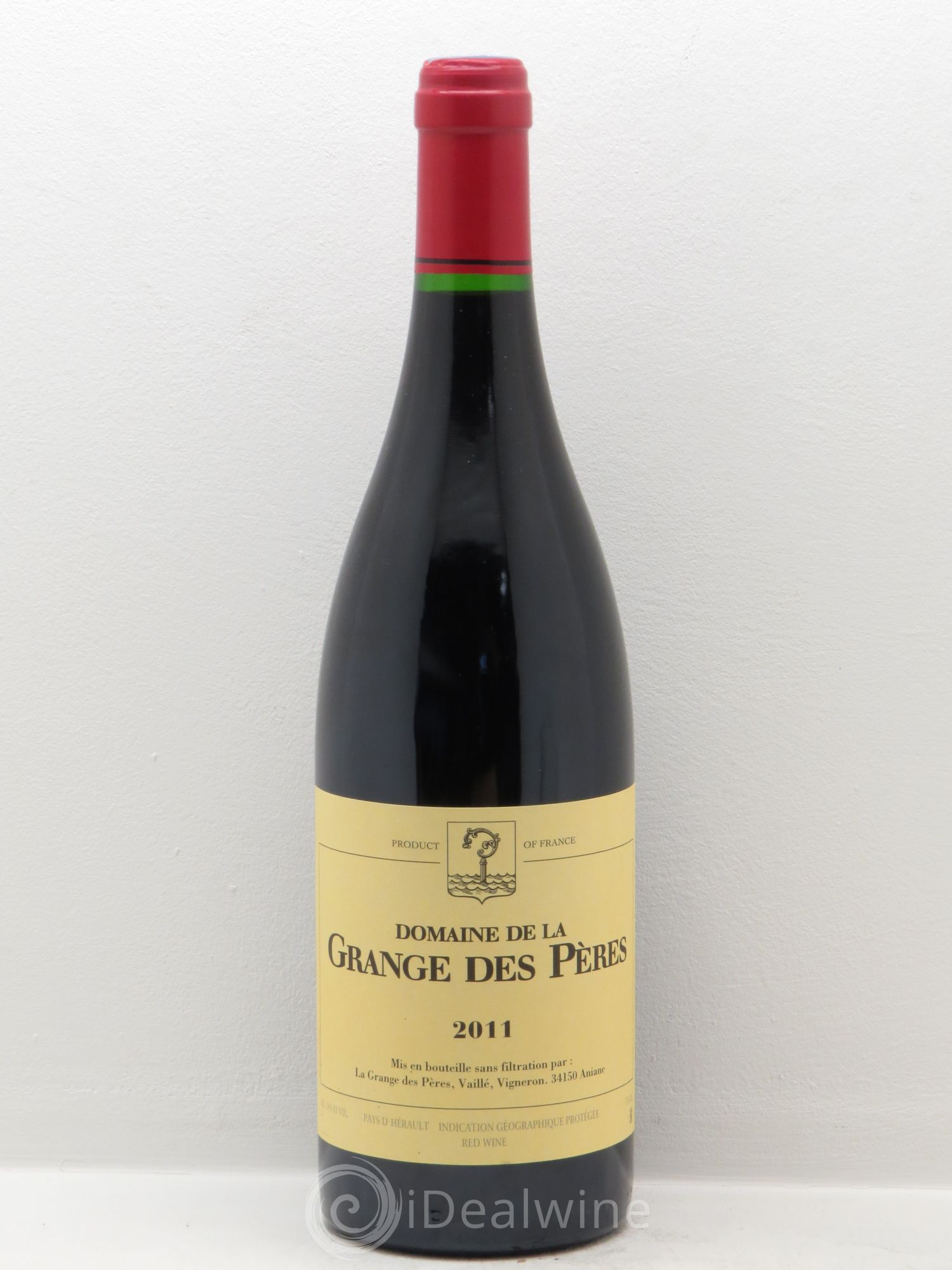 Pays d'Hérault Grange des Pères Laurent Vaillé 2011 - Lot de 1 bouteille - 0