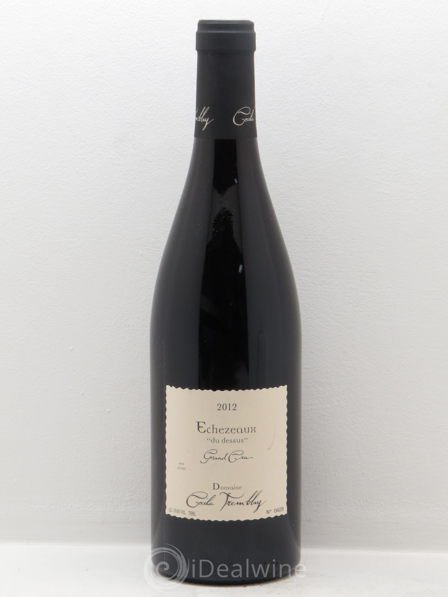 Echezeaux Grand Cru "du Dessus" Cécile Tremblay 2012 - Posten von 1 Flasche - 0