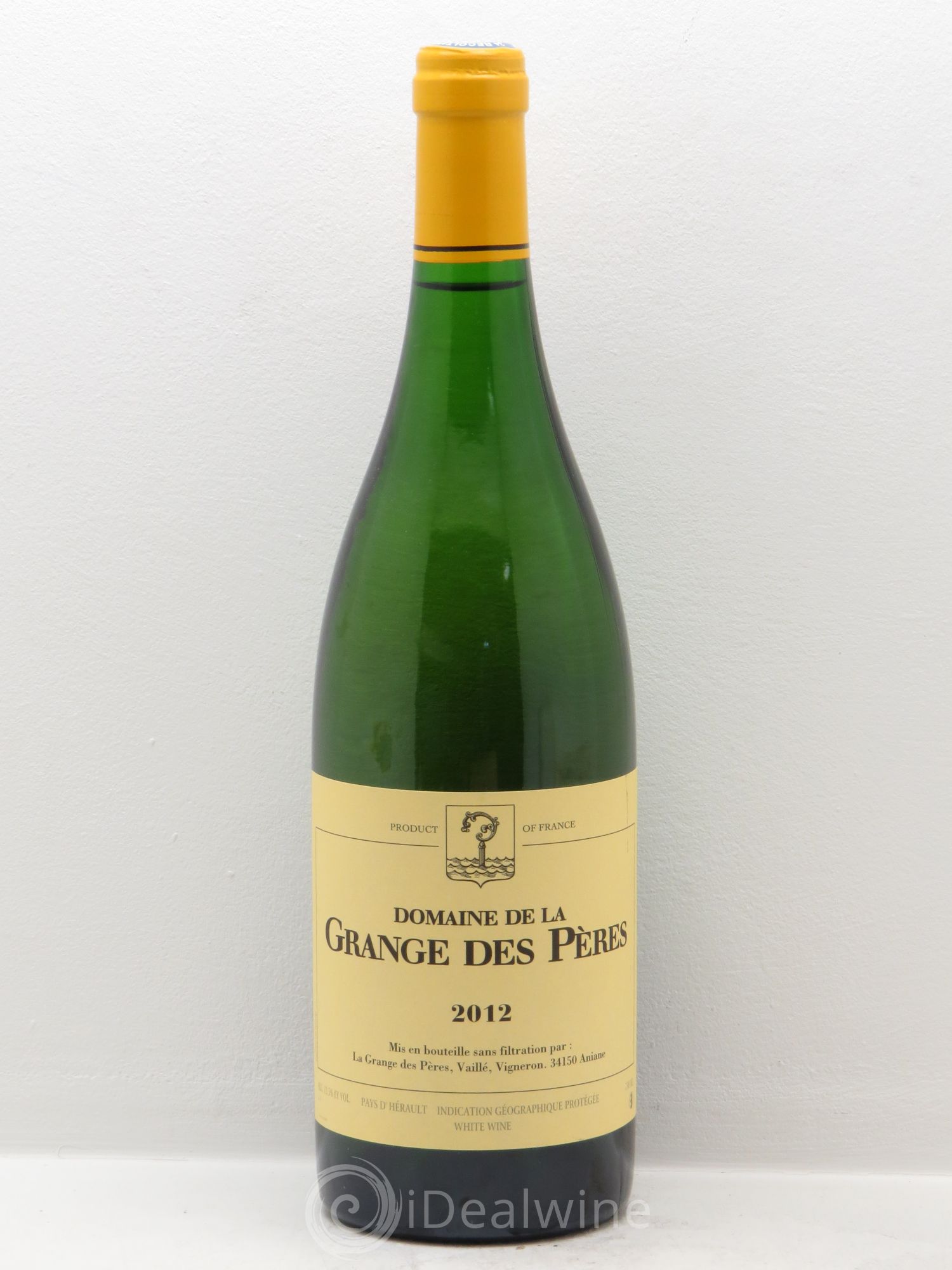 Pays d'Hérault Grange des Pères Laurent Vaillé 2012 - Lot de 1 bouteille - 0