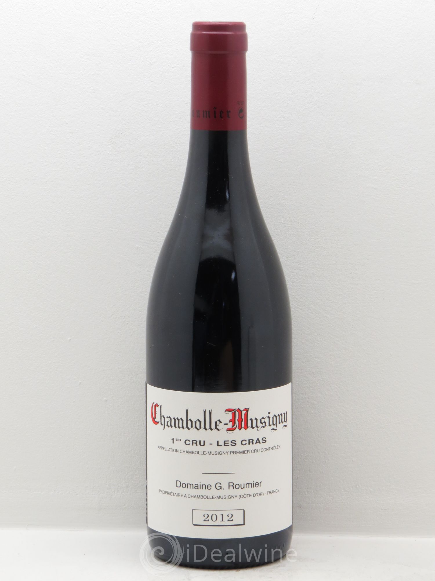 Chambolle-Musigny 1er Cru Les Cras Georges Roumier (Domaine) 2012 - Lot de 1 bouteille - 0
