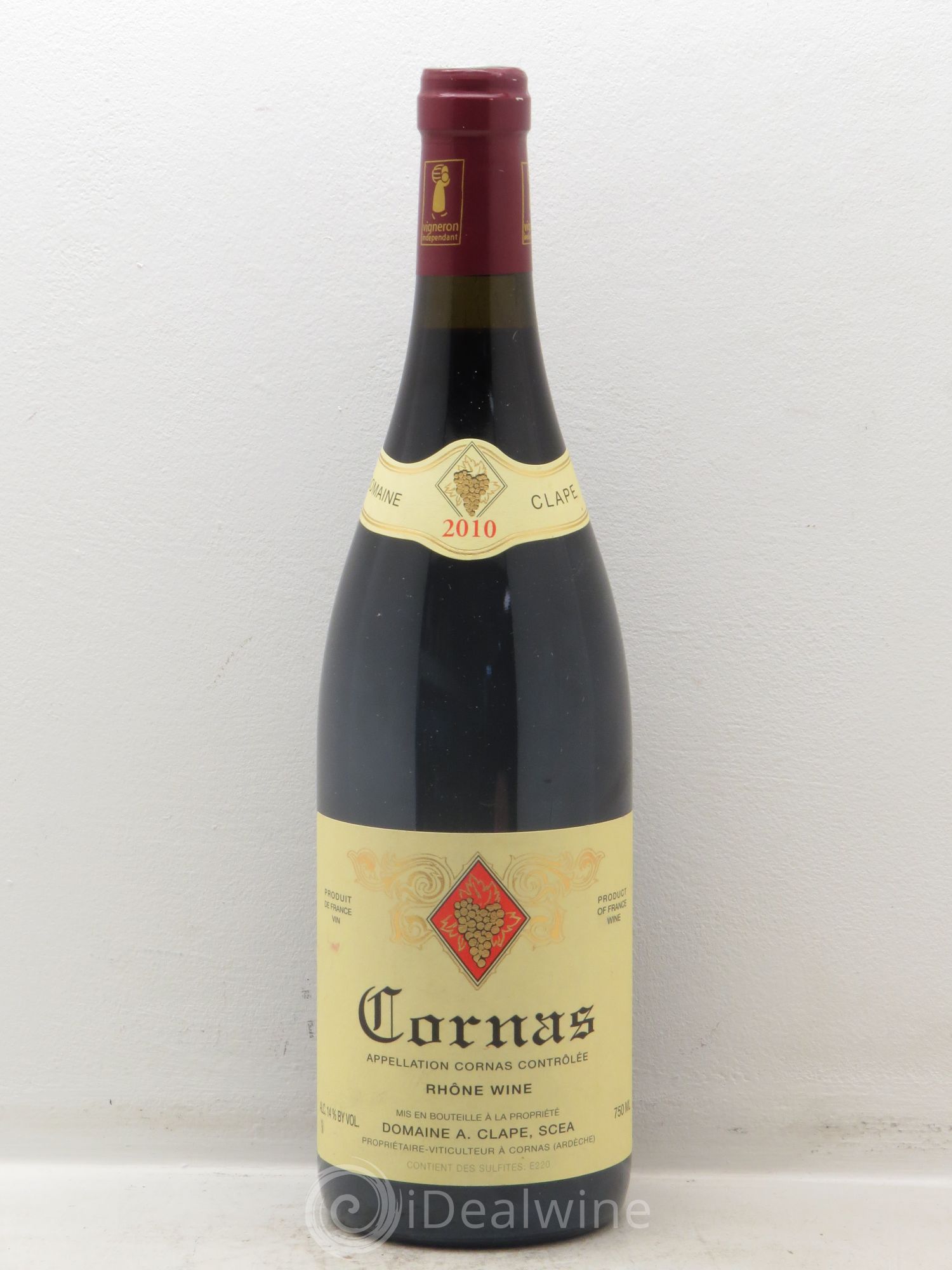 Cornas Auguste Clape 2010 - Lot de 1 bouteille - 0