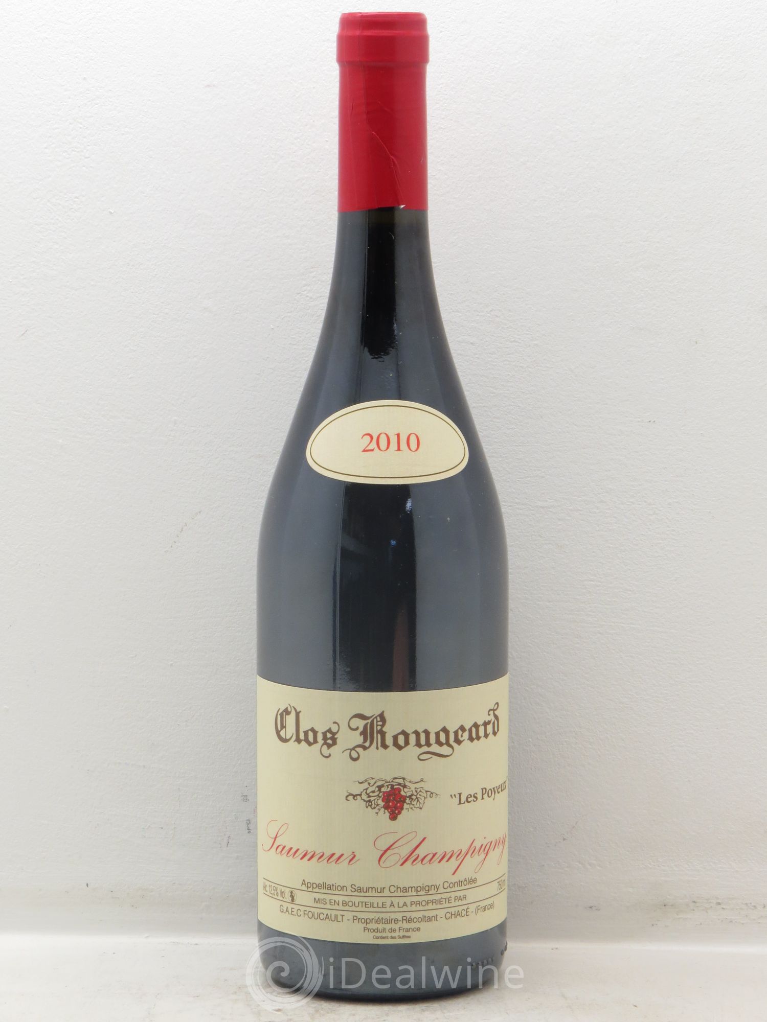 Saumur-Champigny Les Poyeux Clos Rougeard 2010 - Lot de 1 bouteille - 0