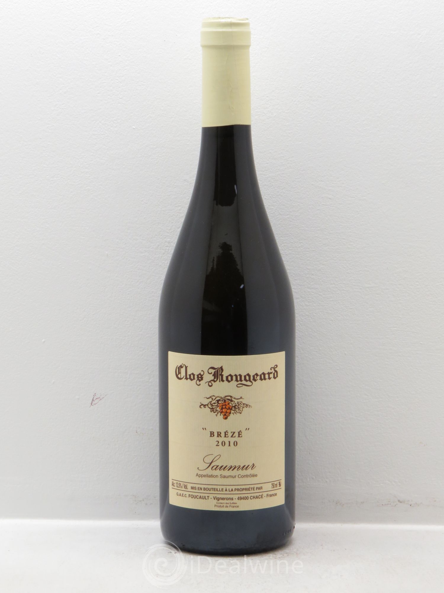 Saumur Brézé Clos Rougeard 2010 - Lot de 1 bouteille - 0