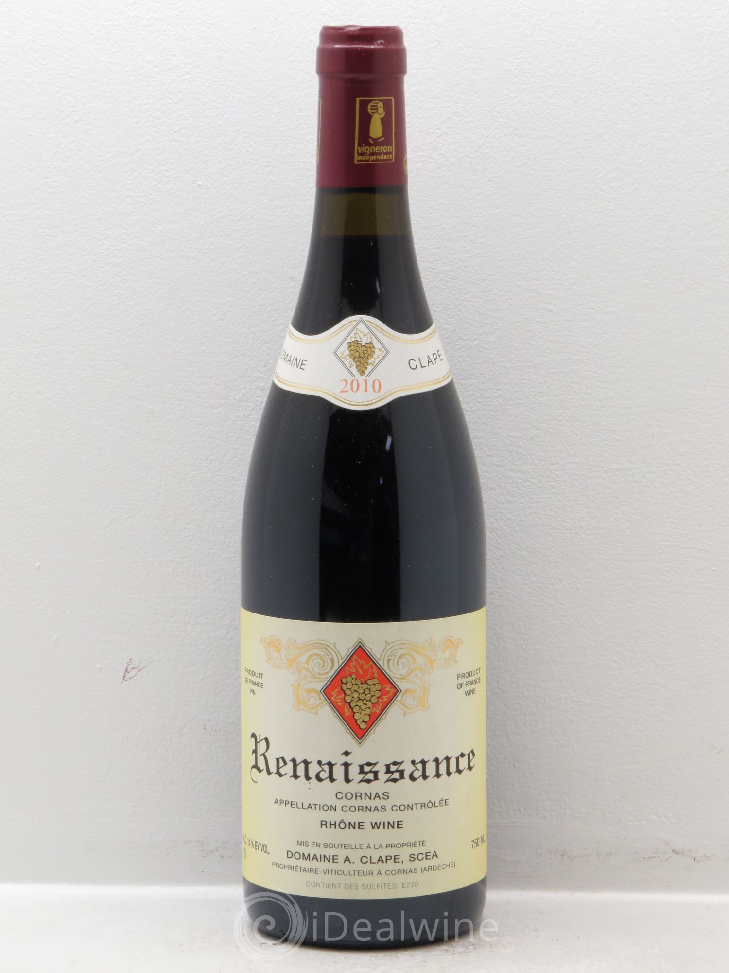 Cornas Renaissance Auguste Clape 2010 - Posten von 1 Flasche - 0
