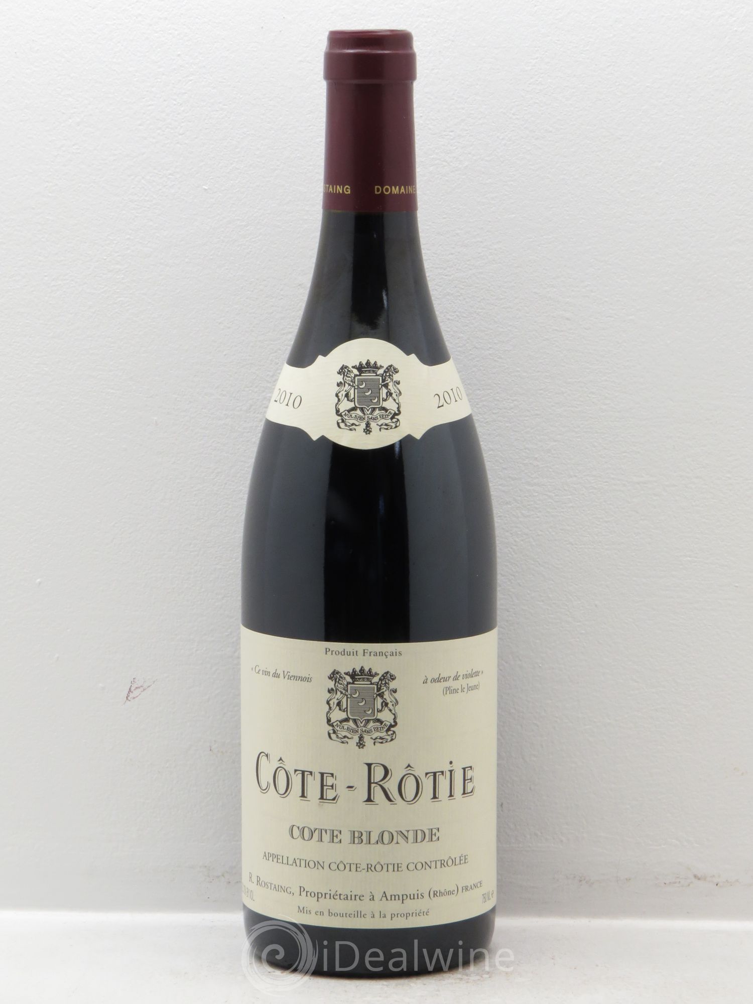 Côte-Rôtie Côte Blonde René Rostaing 2010 - Lot de 1 bouteille - 0