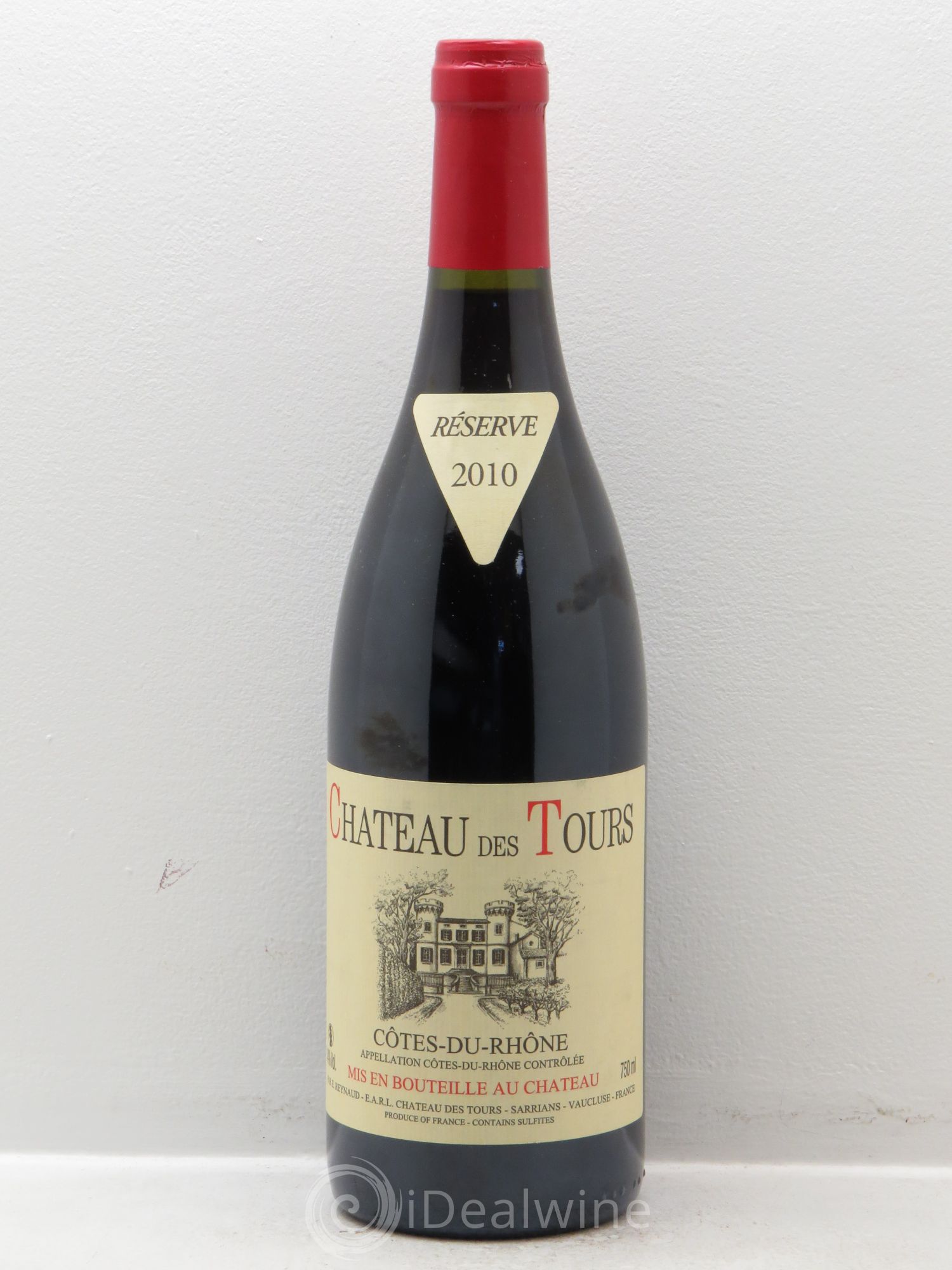 Côtes-du-Rhône Château des Tours Emmanuel Reynaud 2010 - Lot de 1 bouteille - 0
