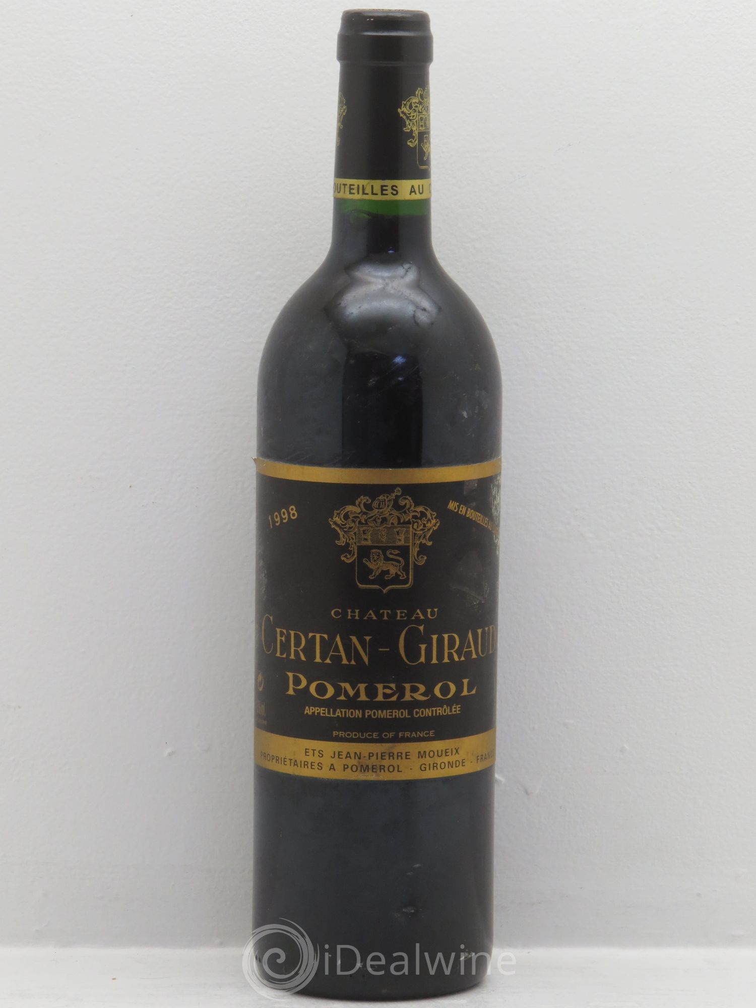 Château Certan Giraud 1998 - Lot de 1 bouteille - 0