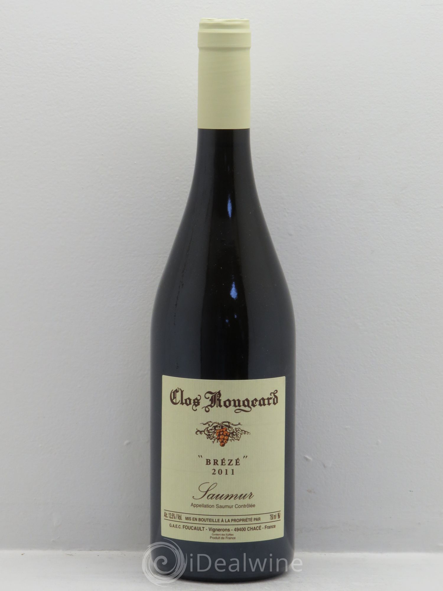 Saumur Brézé Clos Rougeard 2011 - Posten von 1 Flasche - 0