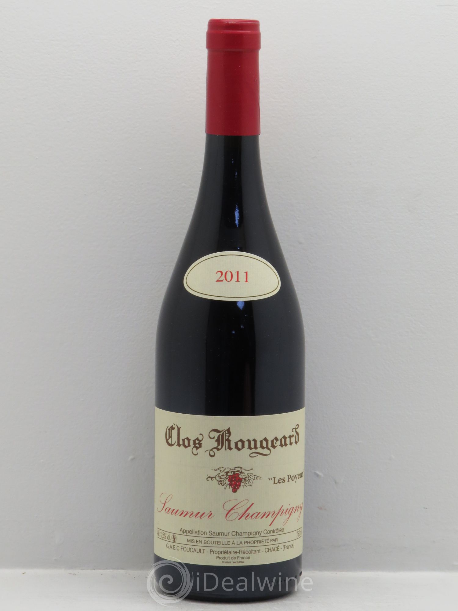Saumur-Champigny Les Poyeux Clos Rougeard 2011 - Lot de 1 bouteille - 0