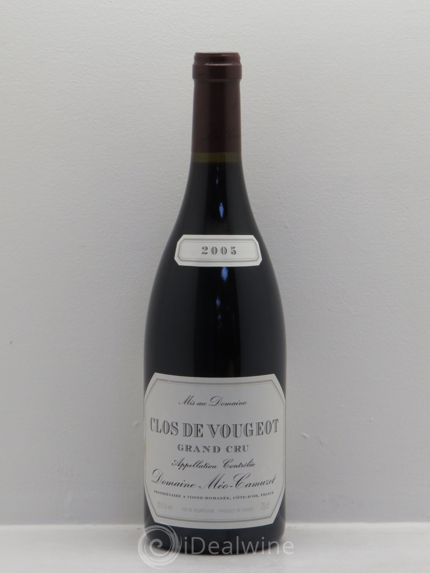 Clos de Vougeot Grand Cru Méo-Camuzet (Domaine) 2005 - Lot de 1 bouteille - 0