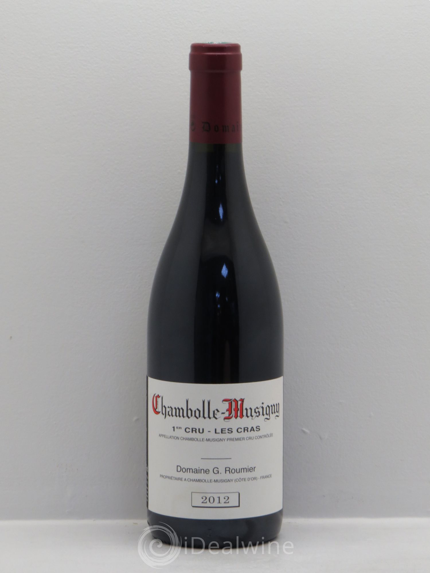 Chambolle-Musigny 1er Cru Les Cras Georges Roumier (Domaine) 2012 - Lot de 1 bouteille - 0