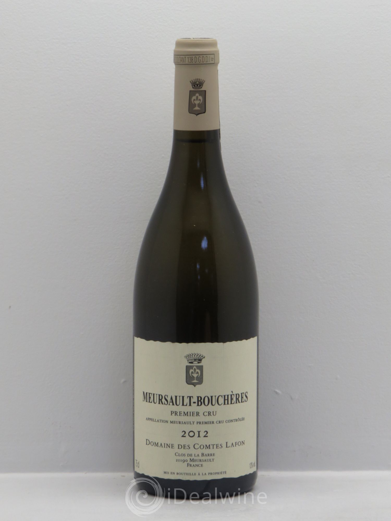 Meursault 1er Cru 2012 - Lot de 1 bouteille - 0