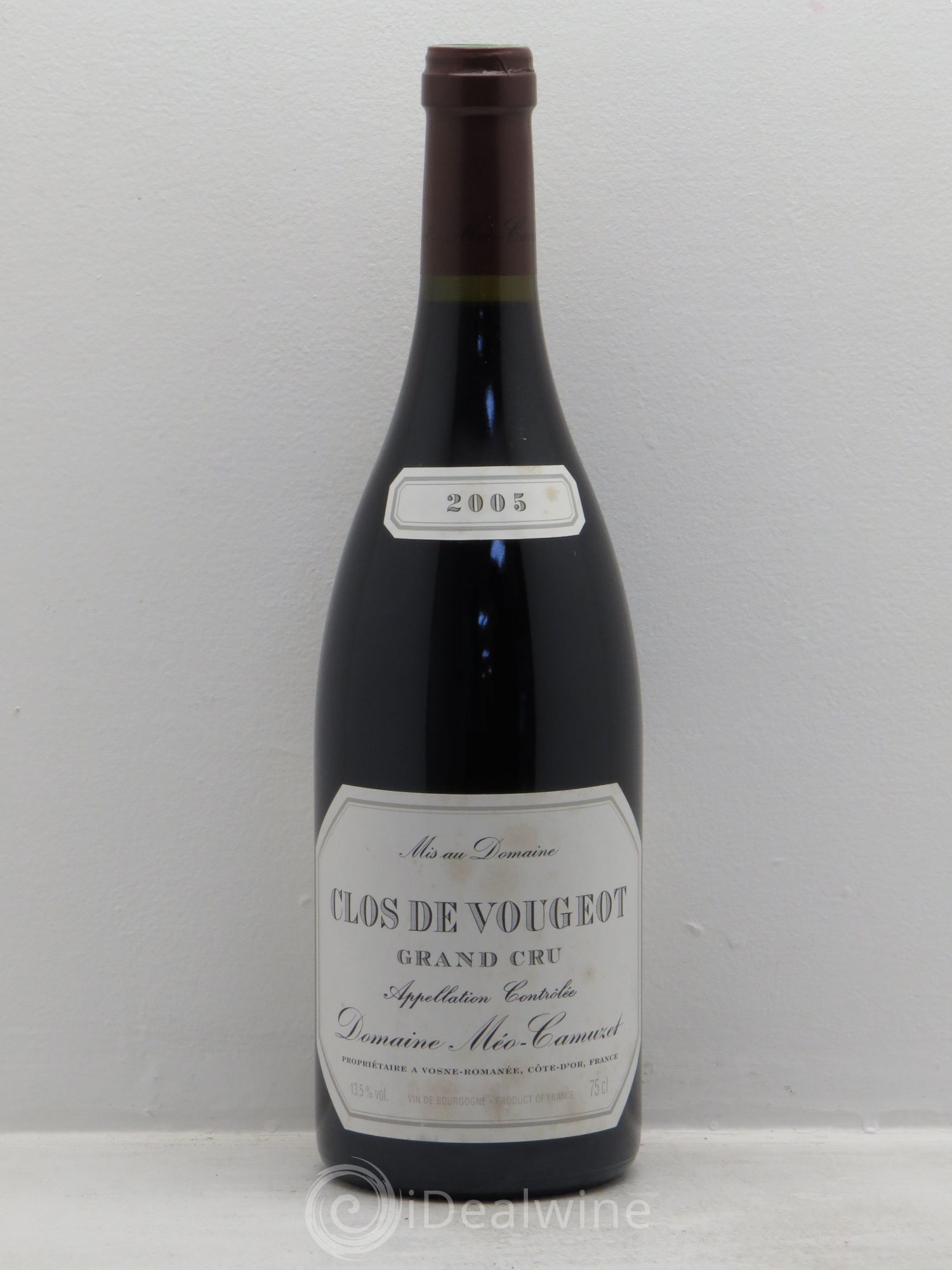 Clos de Vougeot Grand Cru Méo-Camuzet (Domaine) 2005 - Lot de 1 bouteille - 0